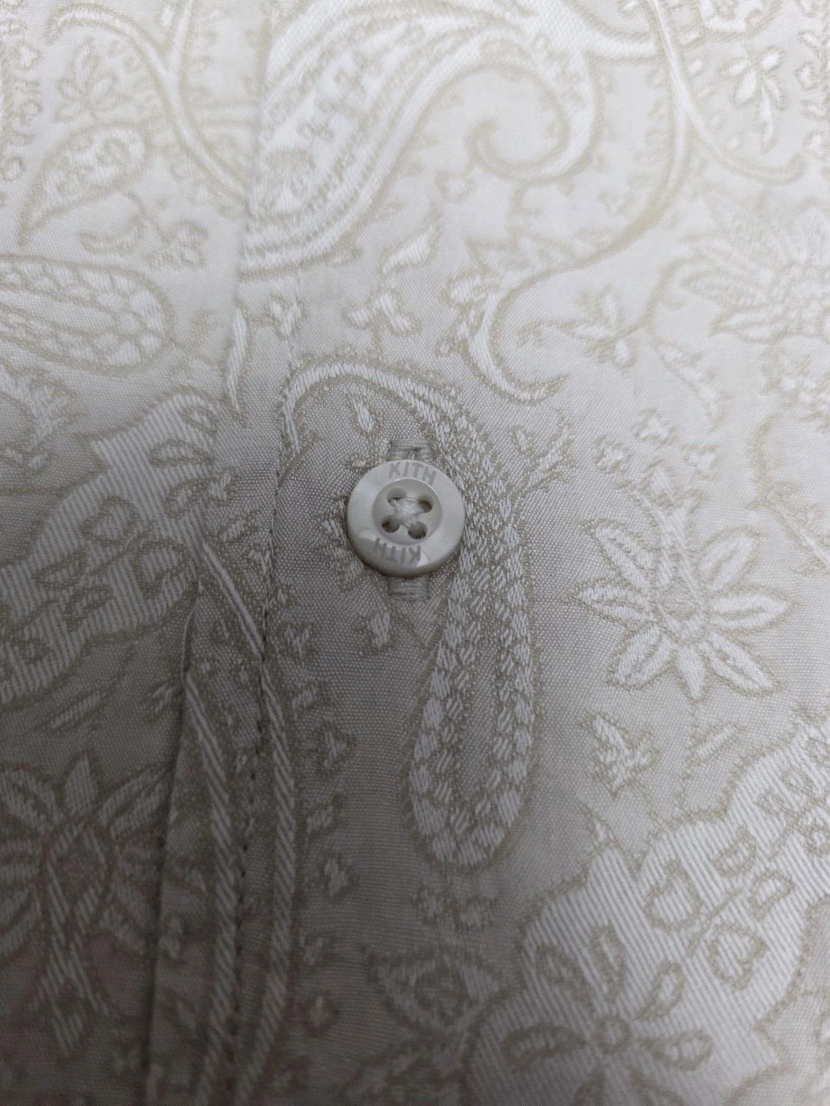 Kith Kith Paisley Jacquard Thompson Camp Collar Shirt Veil Color Size US L / EU 52-54 / 3 - 12 Thumbnail