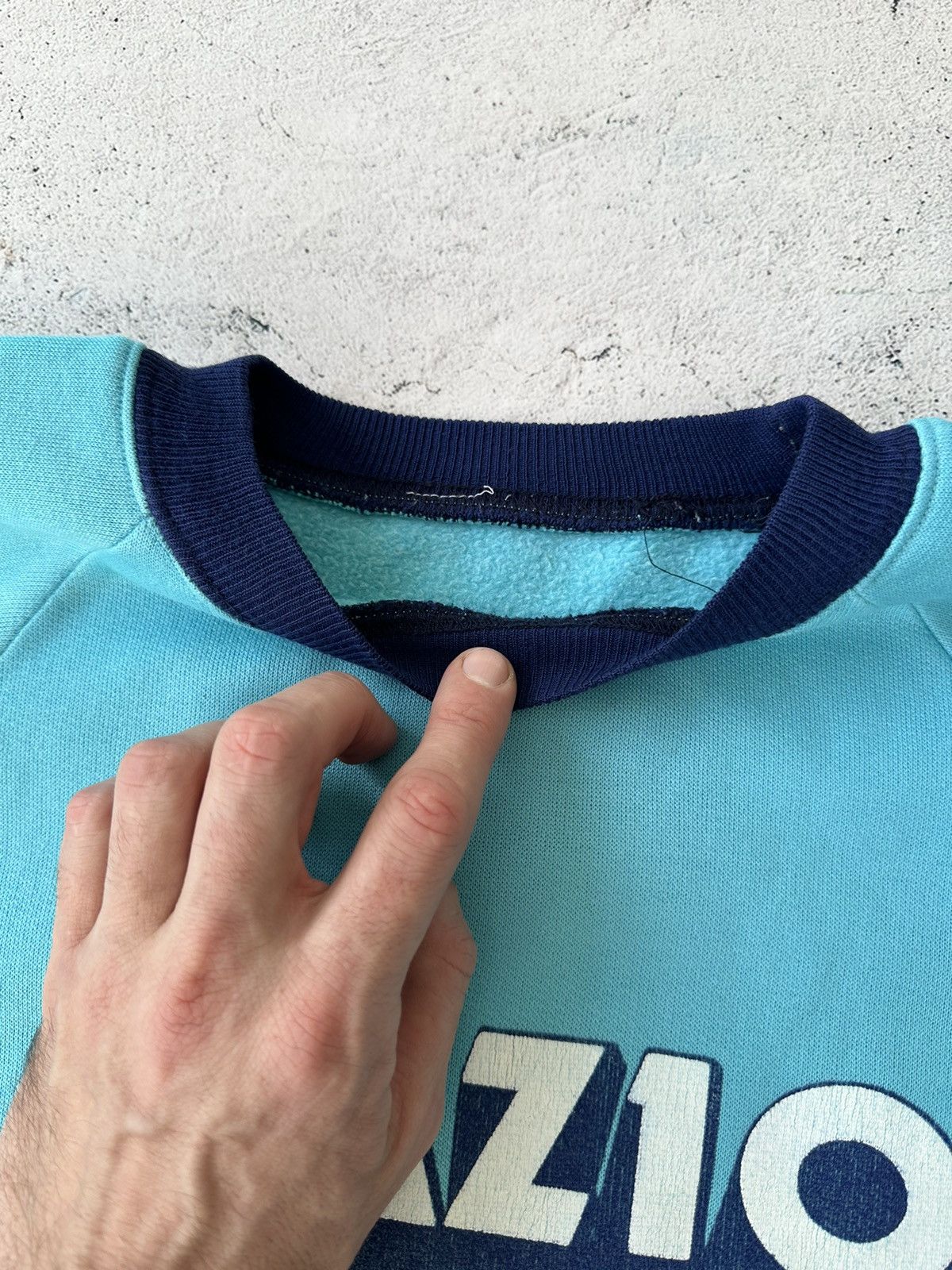 Vintage 1990/91 Lazio Le Felpe Dei Grandi Club Sweatshirt Size US M / EU 48-50 / 2 - 7 Thumbnail