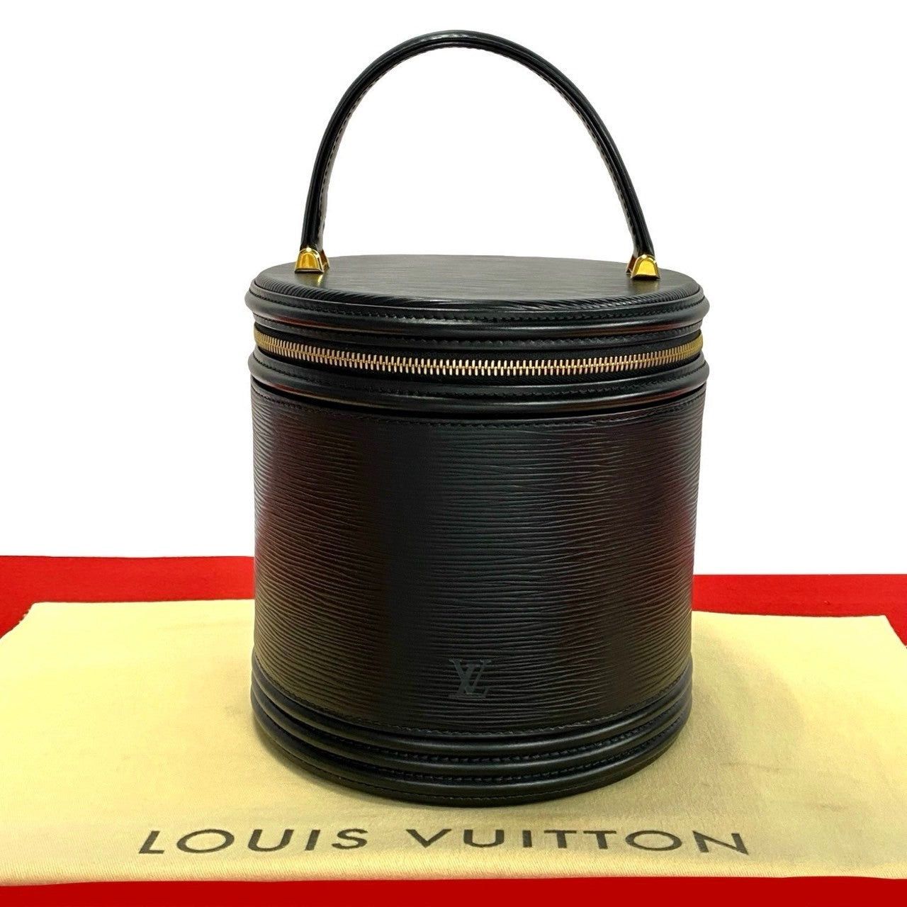 Louis Vuitton Louis Vuitton Handbag Black Leather Size ONE SIZE - 1 Thumbnail