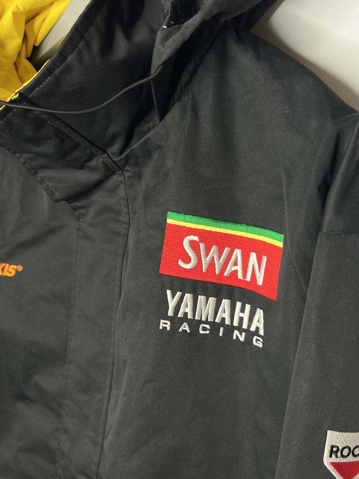 Yamaha 🏎️ Yamaha Racing Swan Big Logo SoftShell Jacket Parka Moto 🏎️ Size US XXL / EU 58 / 5 - 12 Thumbnail