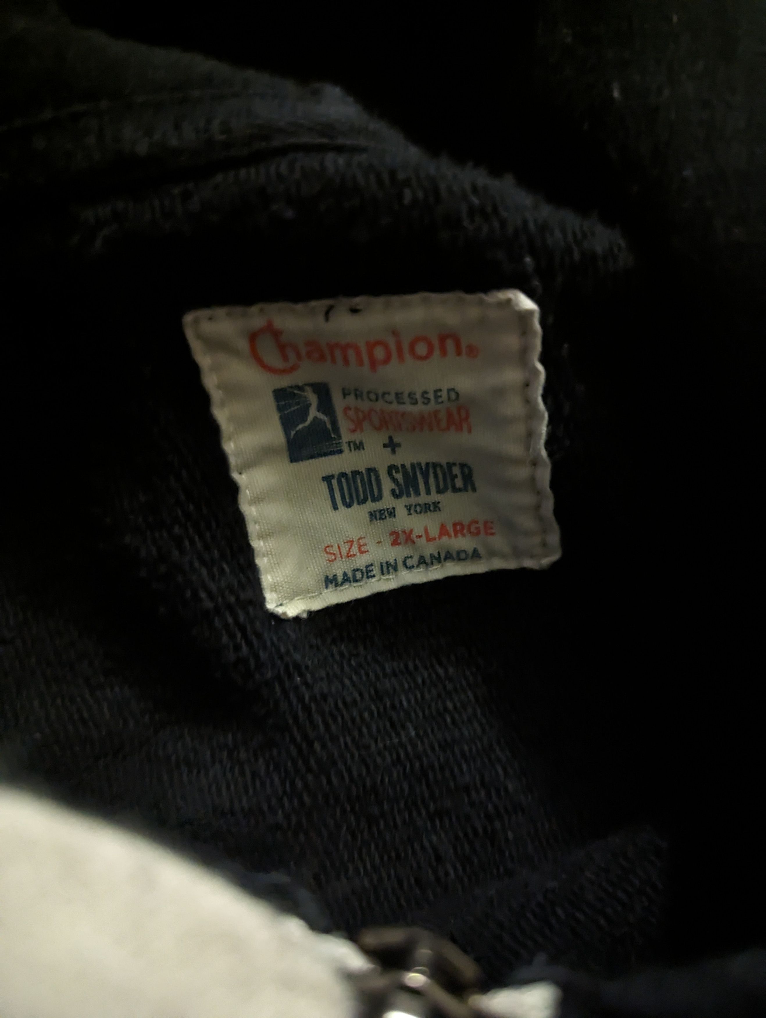 Champion × Todd Snyder Todd Snyder x Champion 1/4 Zip NY Hoodie Made in Canada Size US XXL / EU 58 / 5 - 3 Thumbnail