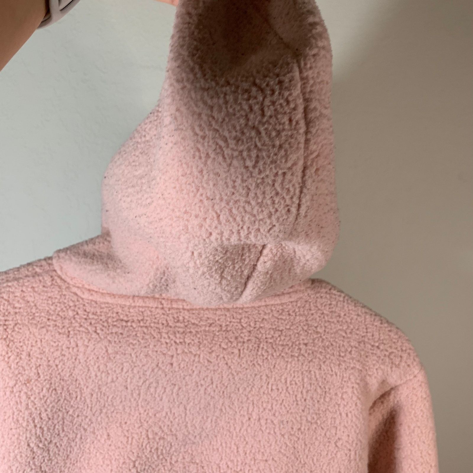 Fila FILA Pink Sherpa Pullover Women’s Hoodie Size L Size L / US 10 / IT 46 - 8 Thumbnail