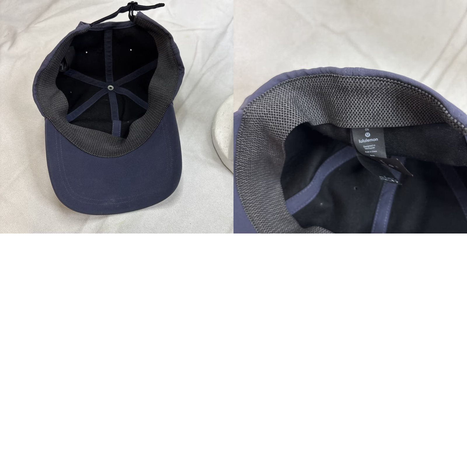 Lululemon Lululemon Hat Cap Strap Back Grey Workout Lightweight Athletic Outdoors Unisex Adjustable Gray Baseball Cap Logo Unisex Adults Mens Women Size ONE SIZE - 8 Thumbnail