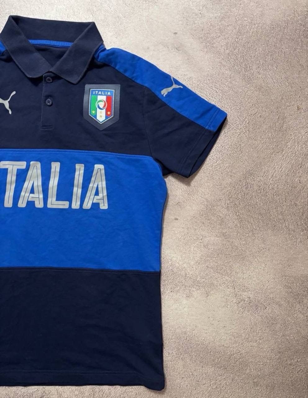 Puma Puma Italia soccer jersey vintage polo jersey Size US M / EU 48-50 / 2 - 2 Thumbnail