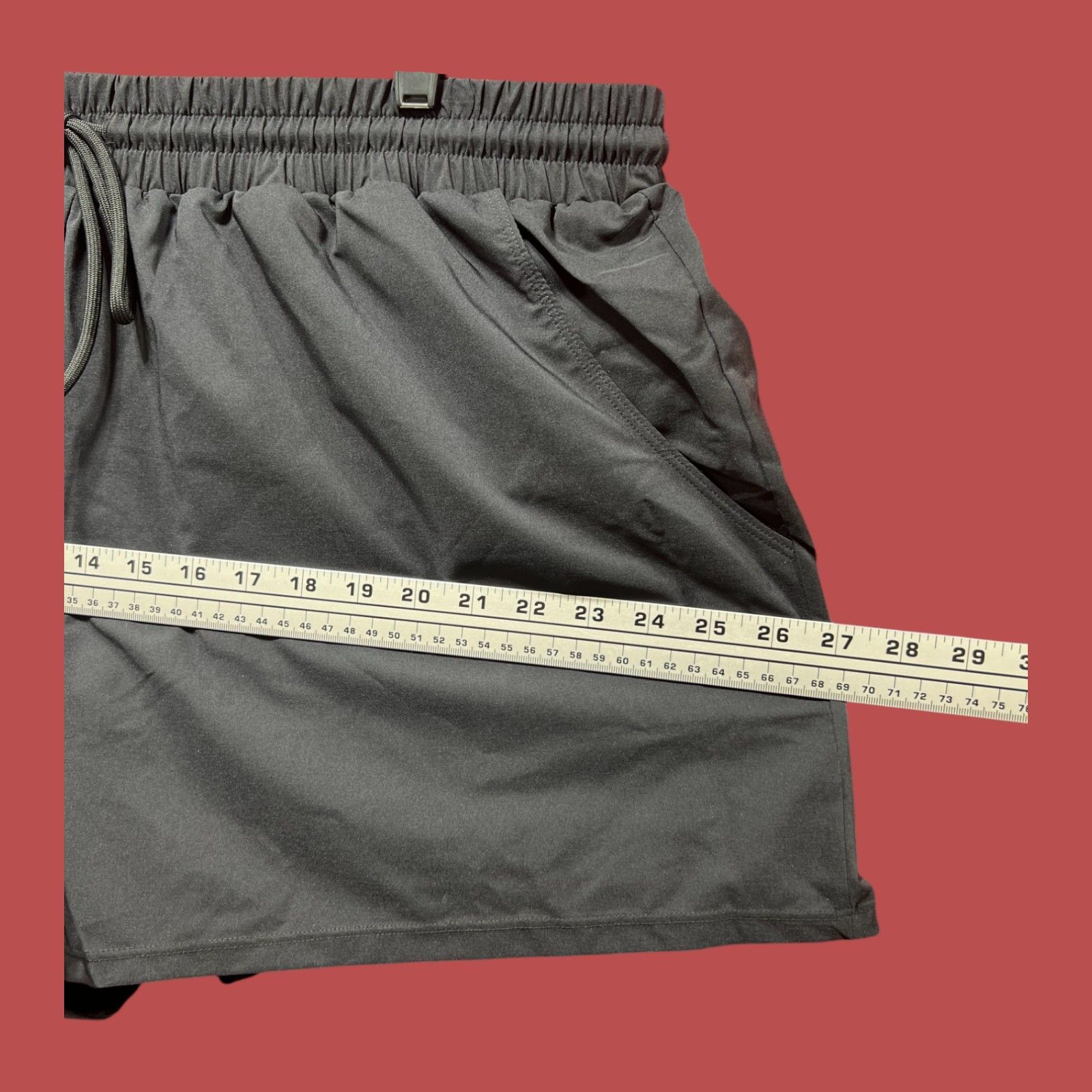 Other Time And Tru - Women's Plus Size High-Waisted Woven Swim Sho Size ONE SIZE - 6 Thumbnail