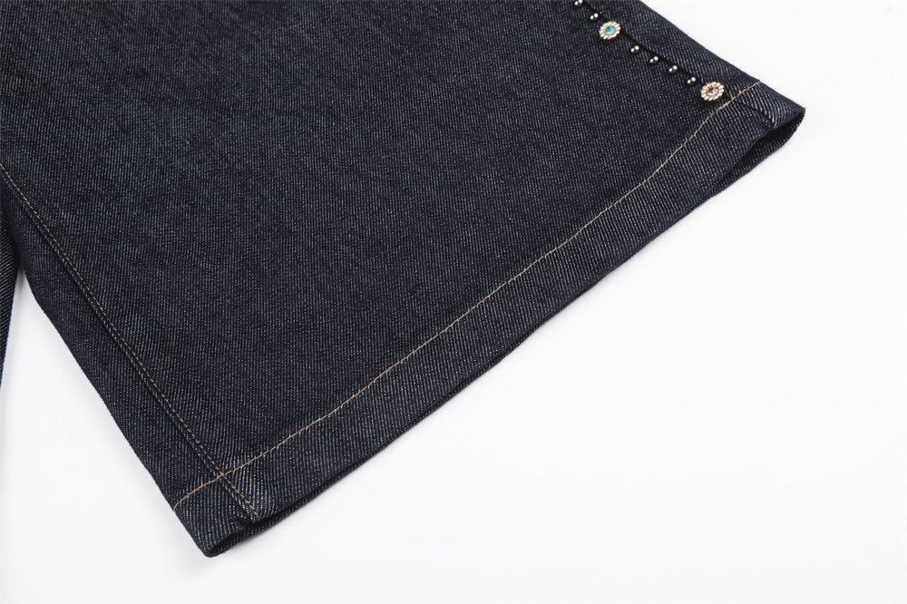 Japanese Brand Men's High-Street Vibe Cargo-Style Straight-Leg Denim Shorts Size US 32 / EU 48 - 5 Thumbnail