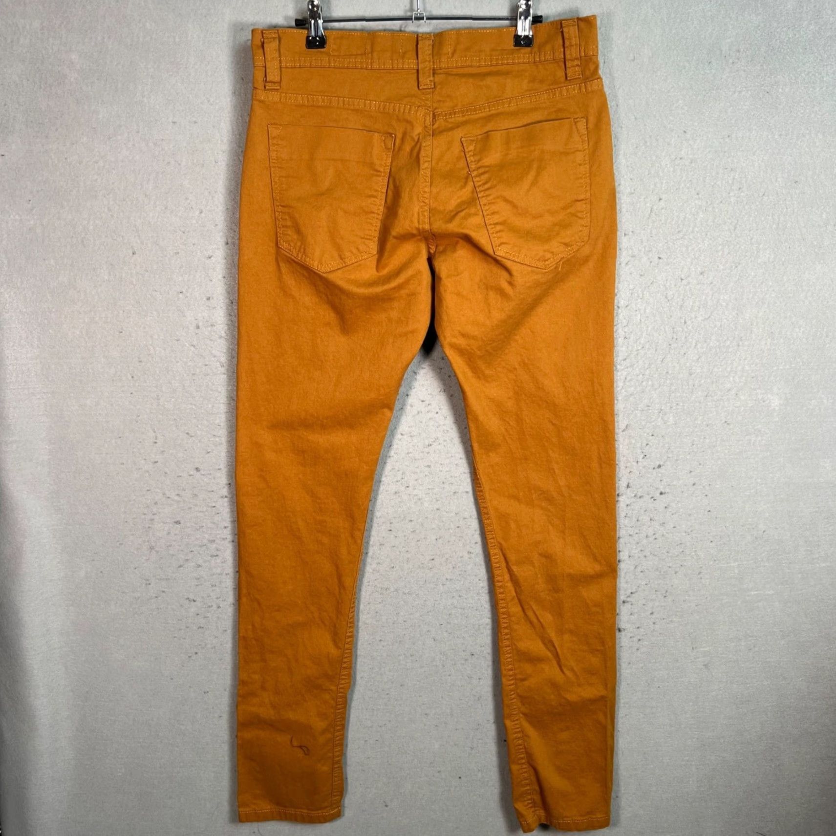 Vintage VINTAGE Blue Steel Pants Chino Adult Mens 40 Brown Cotton Blend Skinny Front Flat 33in Inseam Mens Size US 40 / EU 56 - 2 Thumbnail