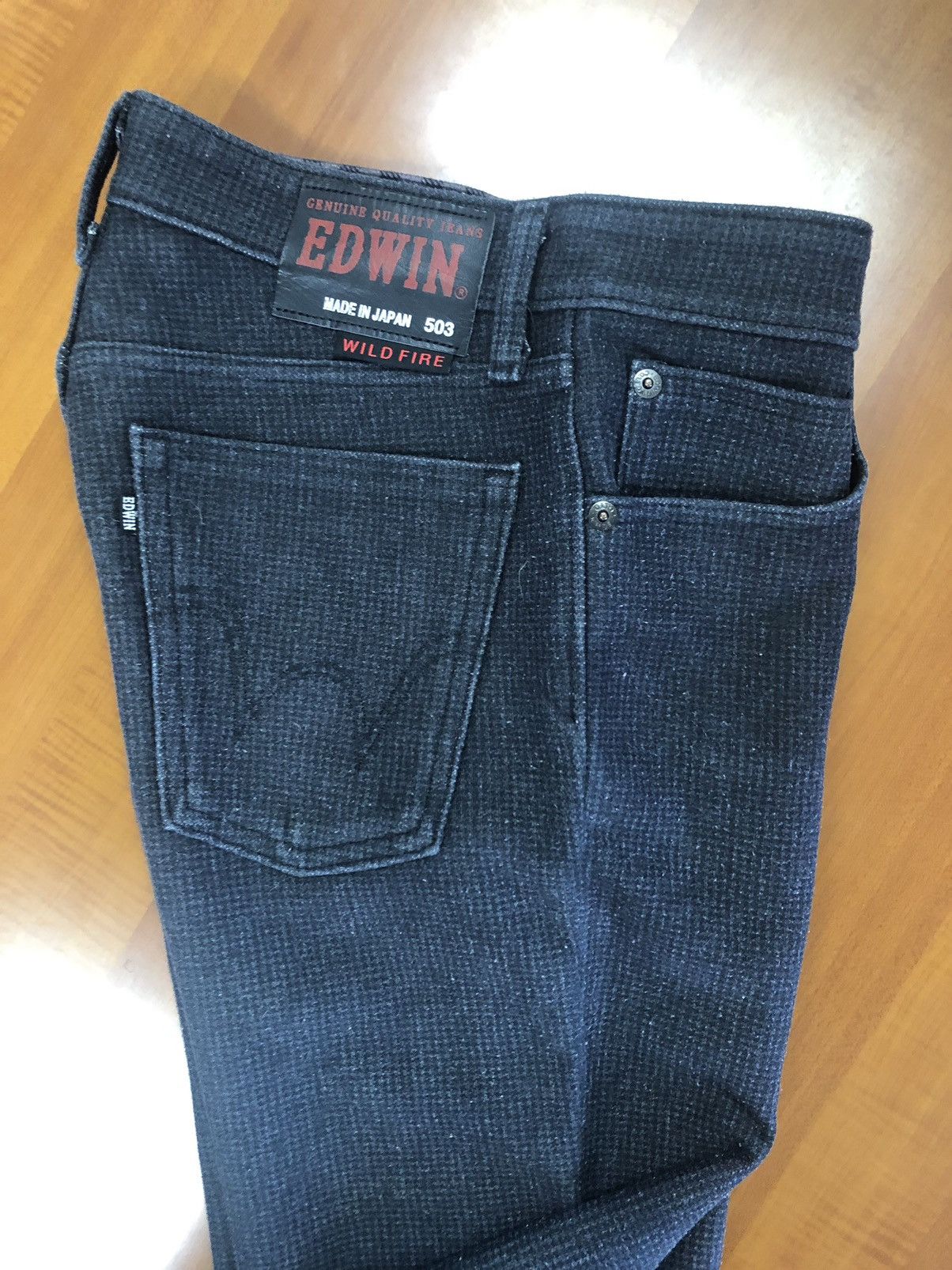 Edwin Edwin Wild Fire Checkered Jeans Size US 30 / EU 46 - 13 Thumbnail