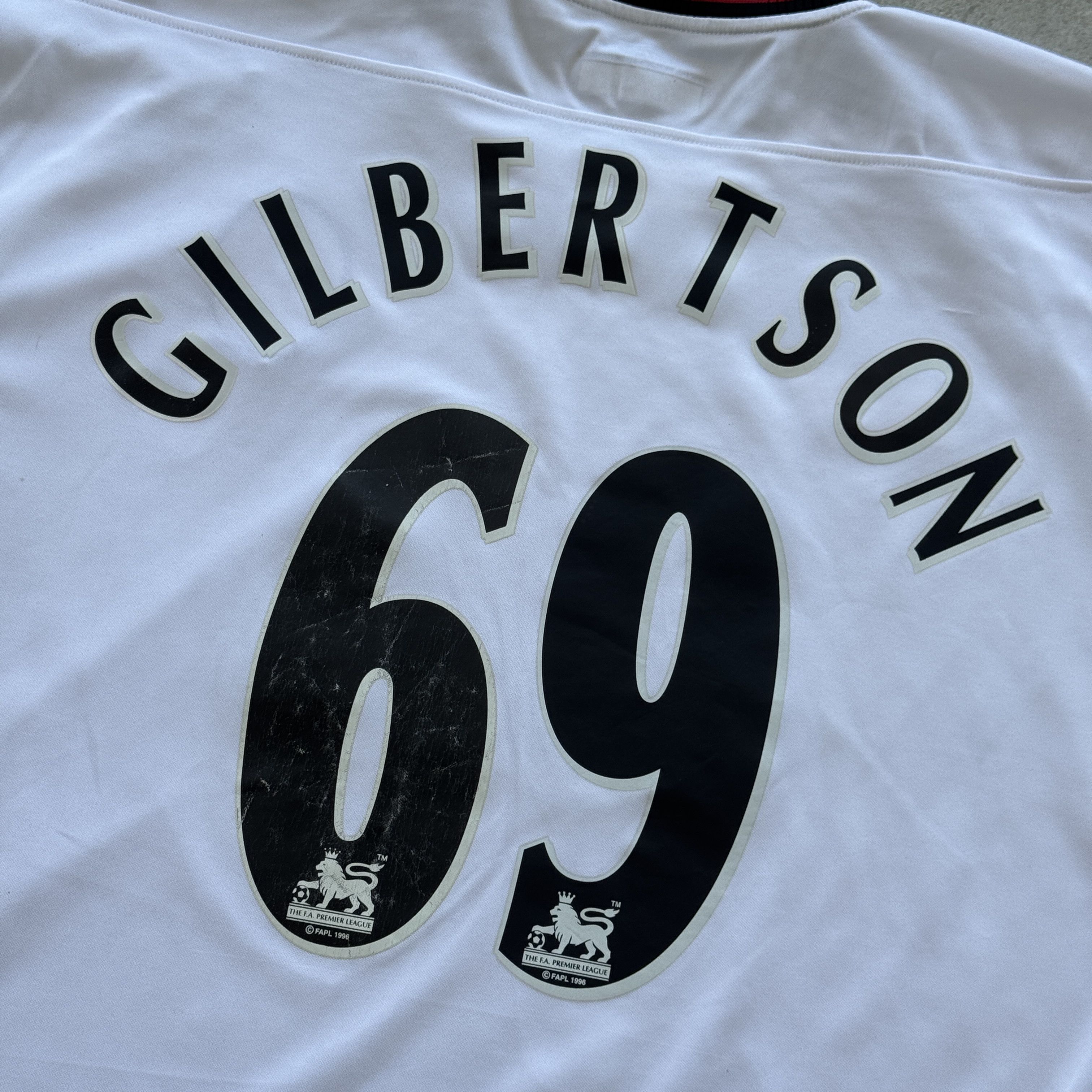 Reebok Reebok Liverpool FC 2003 Away Jersey Gilbertson 69 XXL Size US XXL / EU 58 / 5 - 9 Thumbnail