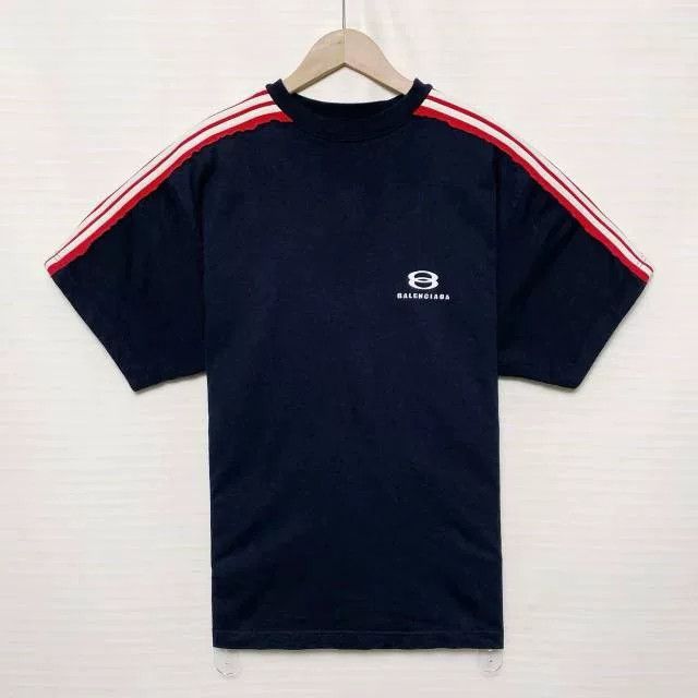 Balenciaga Balenciaga Unity Sports Stripe Tee Size US M / EU 48-50 / 2 - 1 Thumbnail