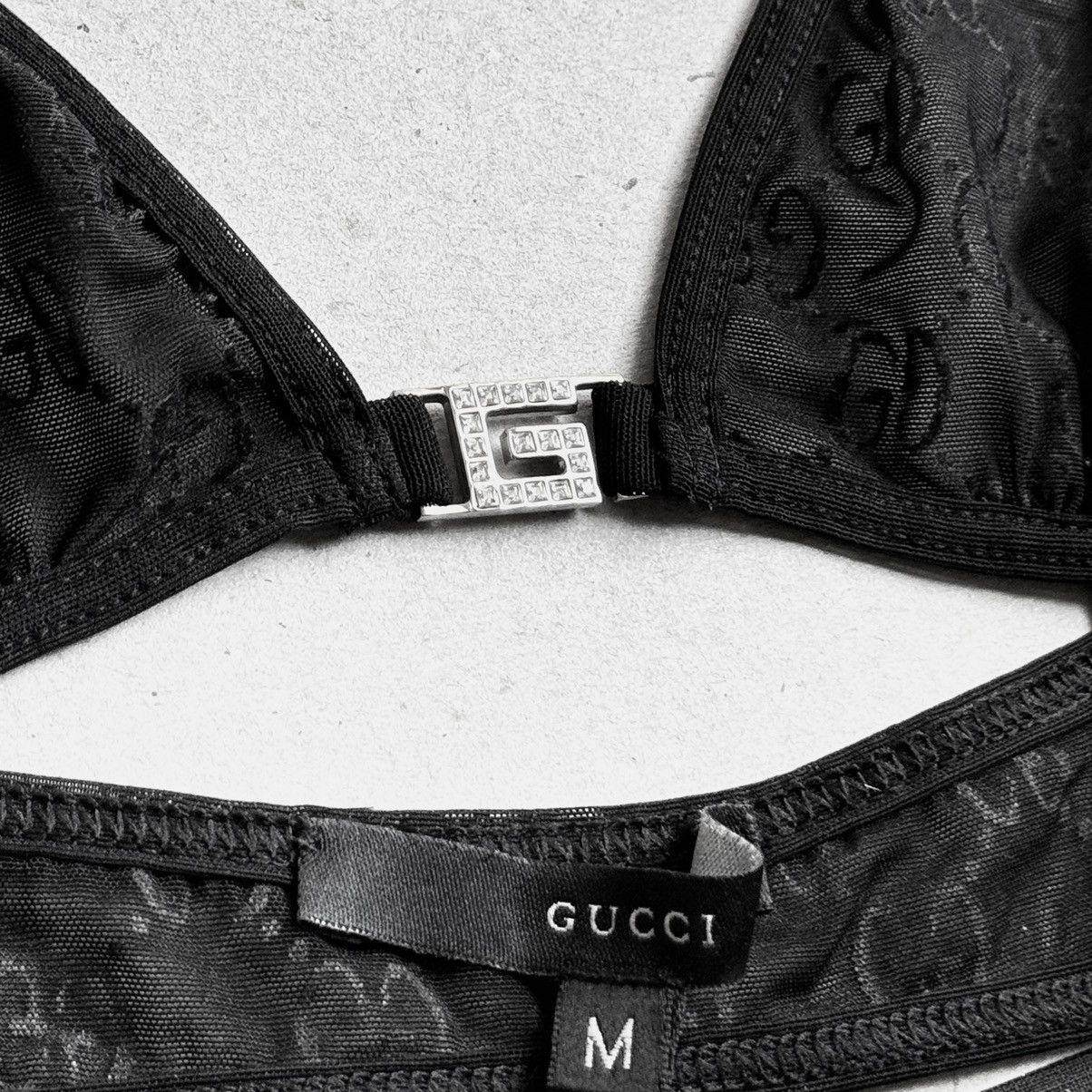 Gucci Iconic Runway S/S 1998 Tom Ford for Gucci lace crystal bra Size M / US 6-8 / IT 42-44 - 6 Thumbnail