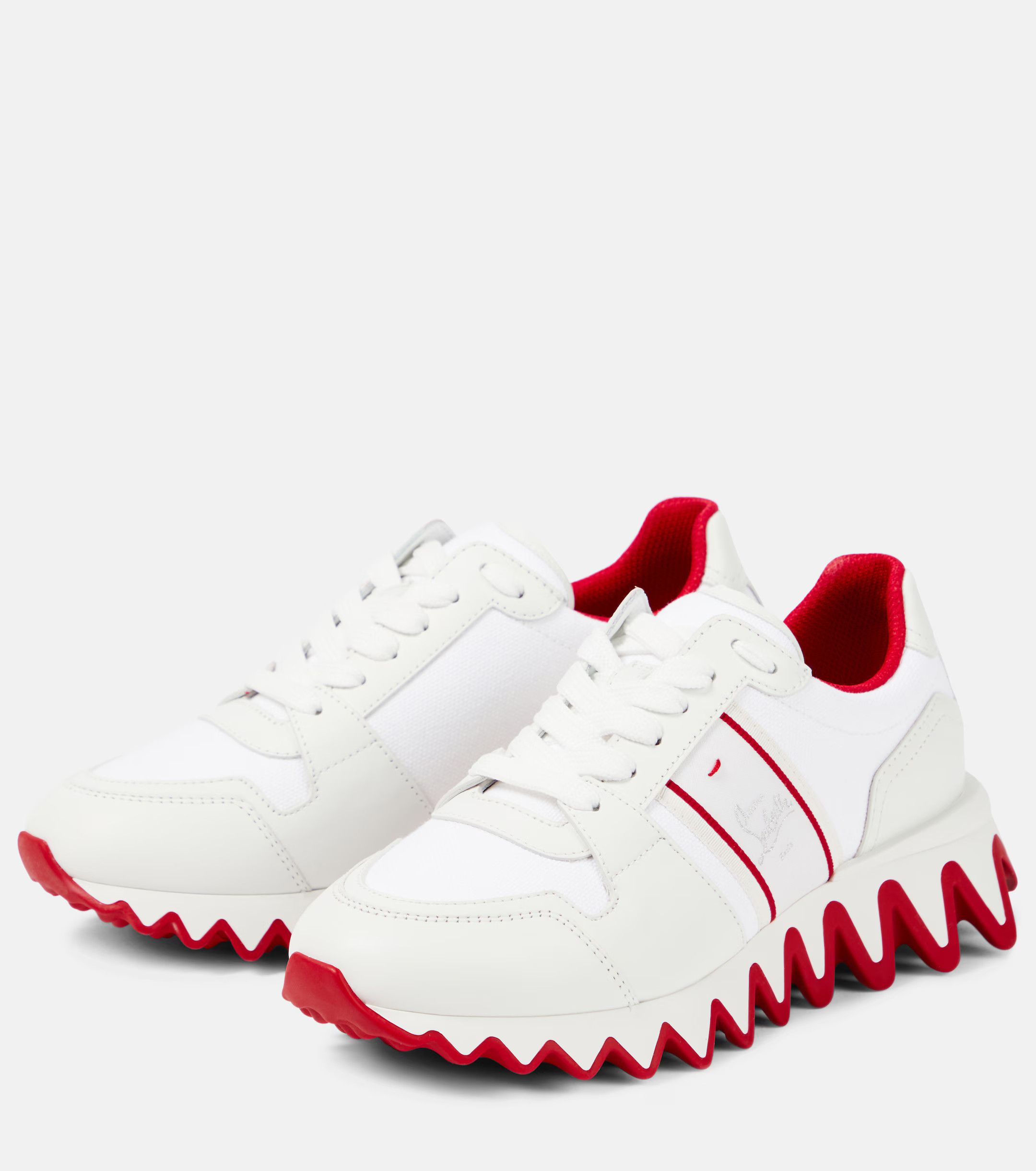 Christian Louboutin oc11z0625 Sneakers in White Size US 4.5 / IT 34.5 - 2 Thumbnail