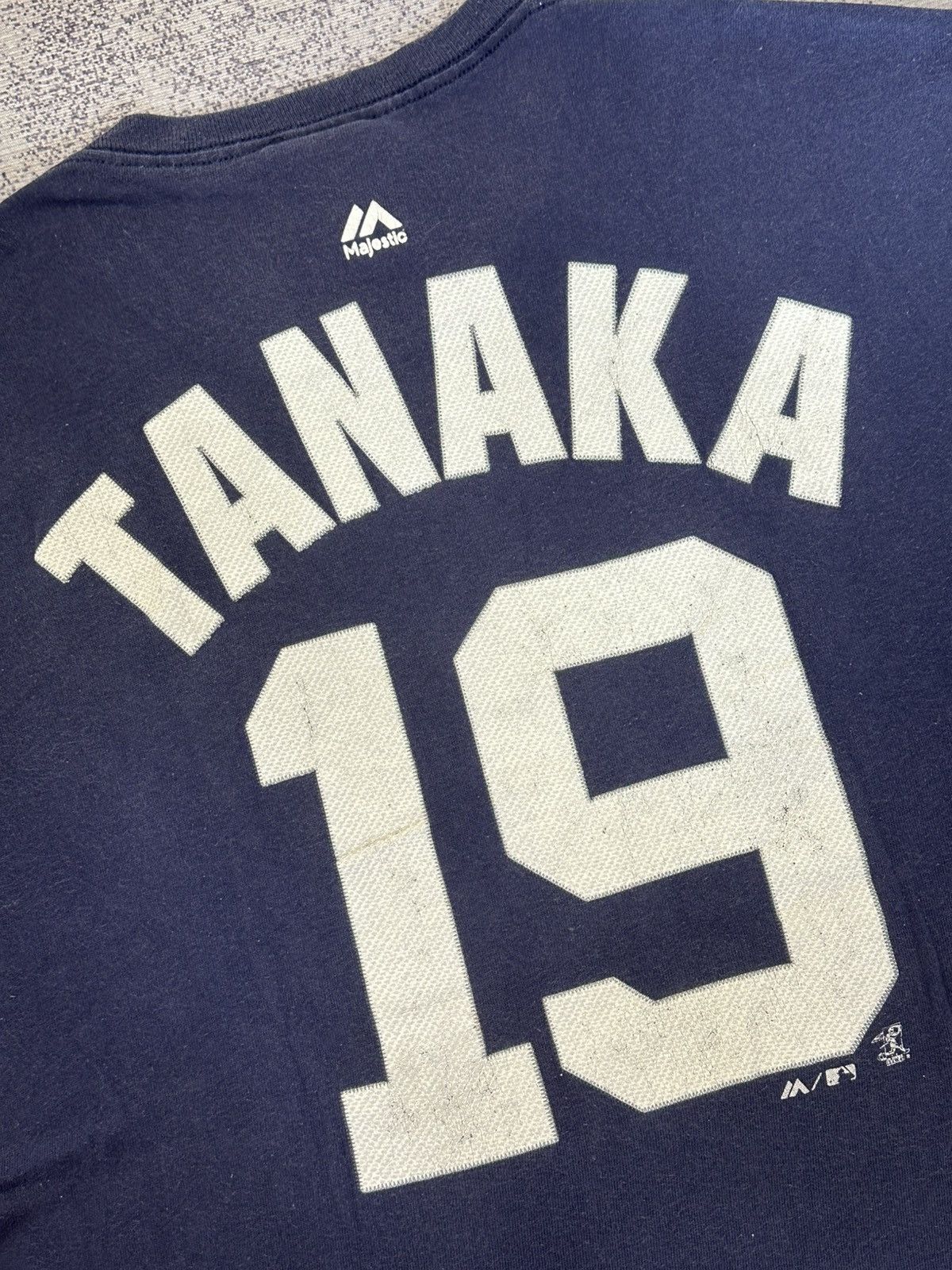 Vintage Vintage MLB New York Yankees Players Tanaka T-Shirts Size US L / EU 52-54 / 3 - 9 Thumbnail