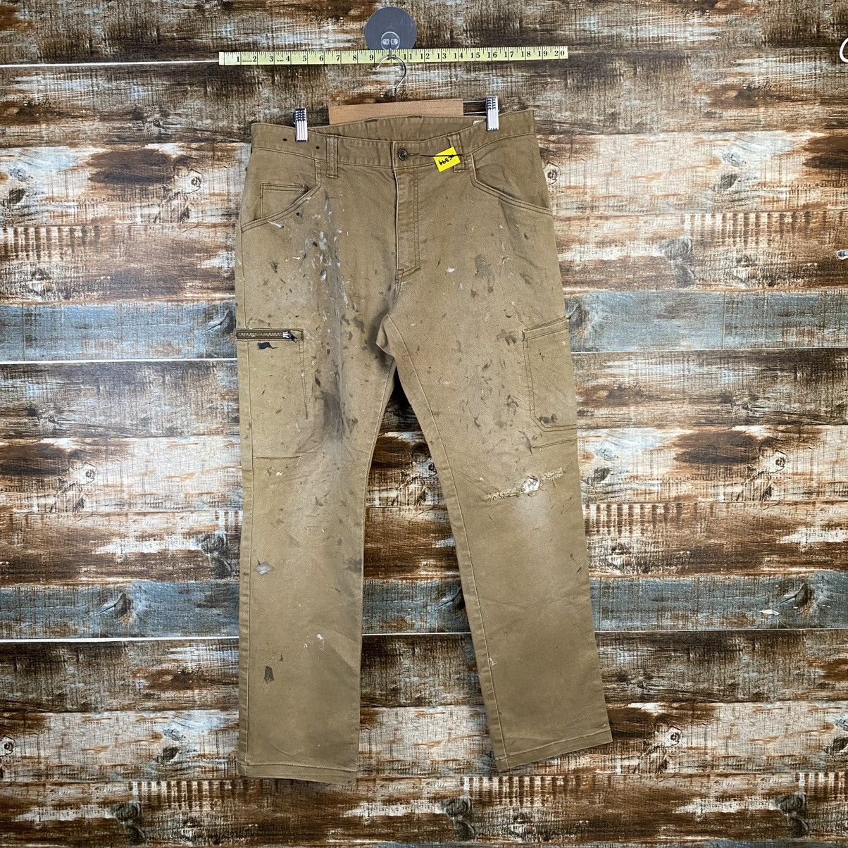 Japanese Brand DL Fine Assint Beige Cargo Multipocket Pants #C894 Size US 32 / EU 48 - 1 Thumbnail