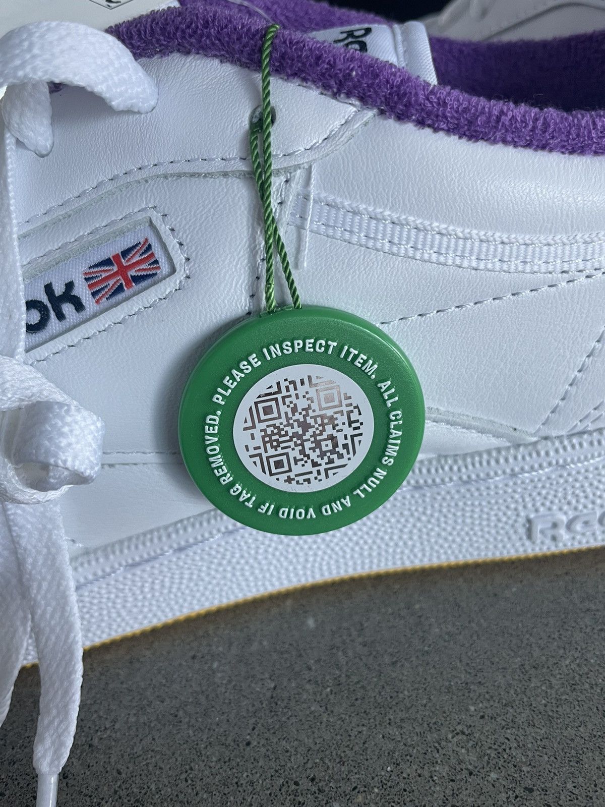 Eric Emanuel × Reebok NEW: Reebok x Eric Emanuel Club C 85 "Regal Purple" FY3411 Size US 11 / EU 44 - 11 Thumbnail