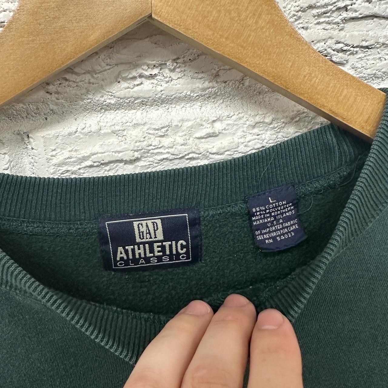 Gap × Vintage Vintage 90s Gap Athletic Embroidered Sweatshirt Large Size US L / EU 52-54 / 3 - 4 Thumbnail