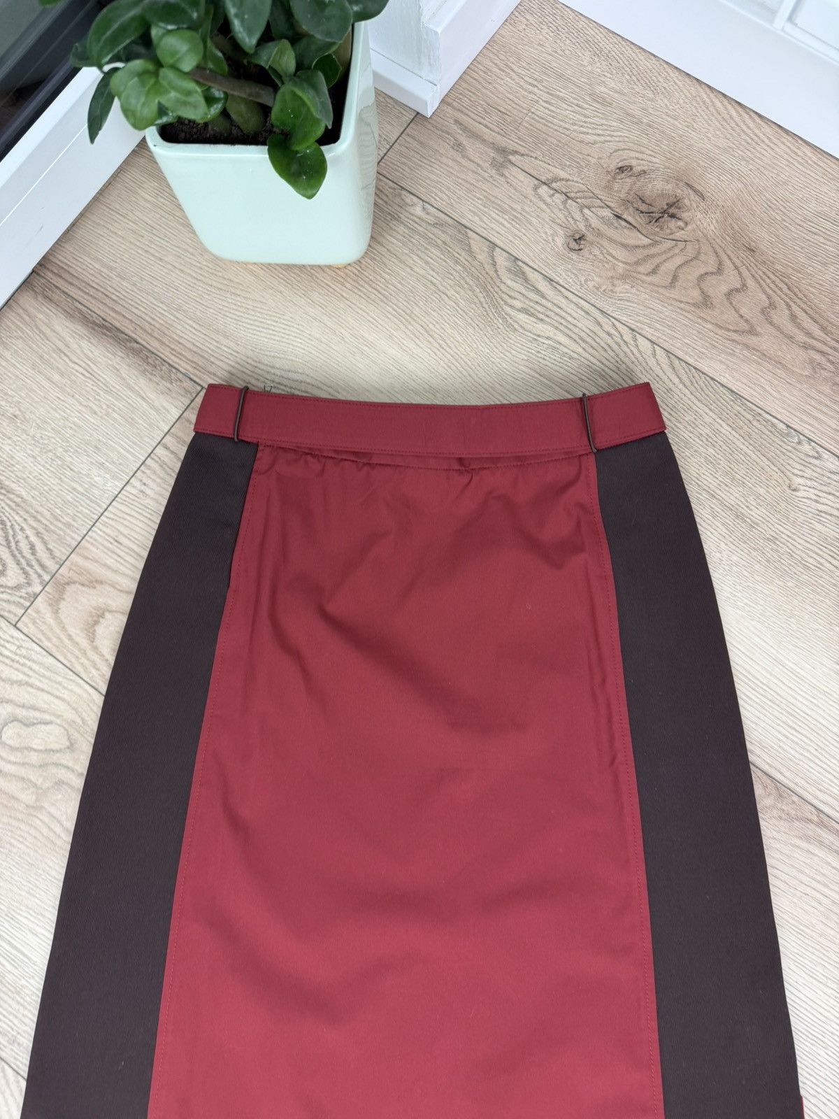Prada Prada Red Tab Vintage logo y2k avant gardeskirt Size 28" / US 6 / IT 42 - 12 Thumbnail