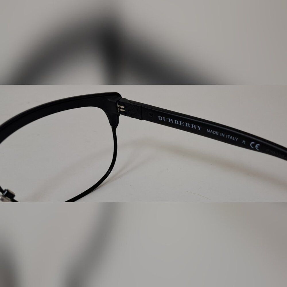 Burberry Burberry Women's Sunglasses Frames Only Round Black Matte B Size ONE SIZE - 5 Thumbnail