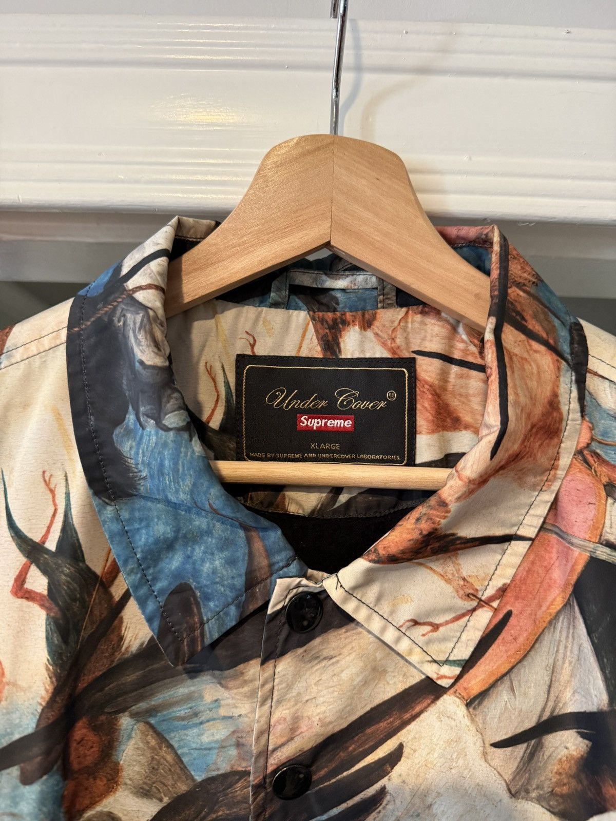 Supreme × Undercover The Fall of the Rebel Angels Coaches Jacket Size US XL / EU 56 / 4 - 3 Thumbnail