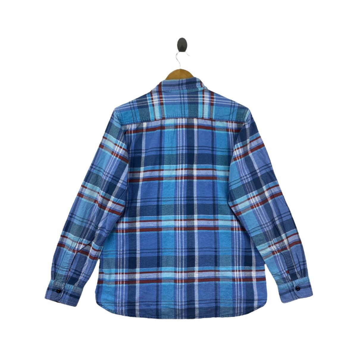 Vintage Vintage 90s HOUSTON Flannel Shirt Checkered Western Size US XL / EU 56 / 4 - 3 Thumbnail