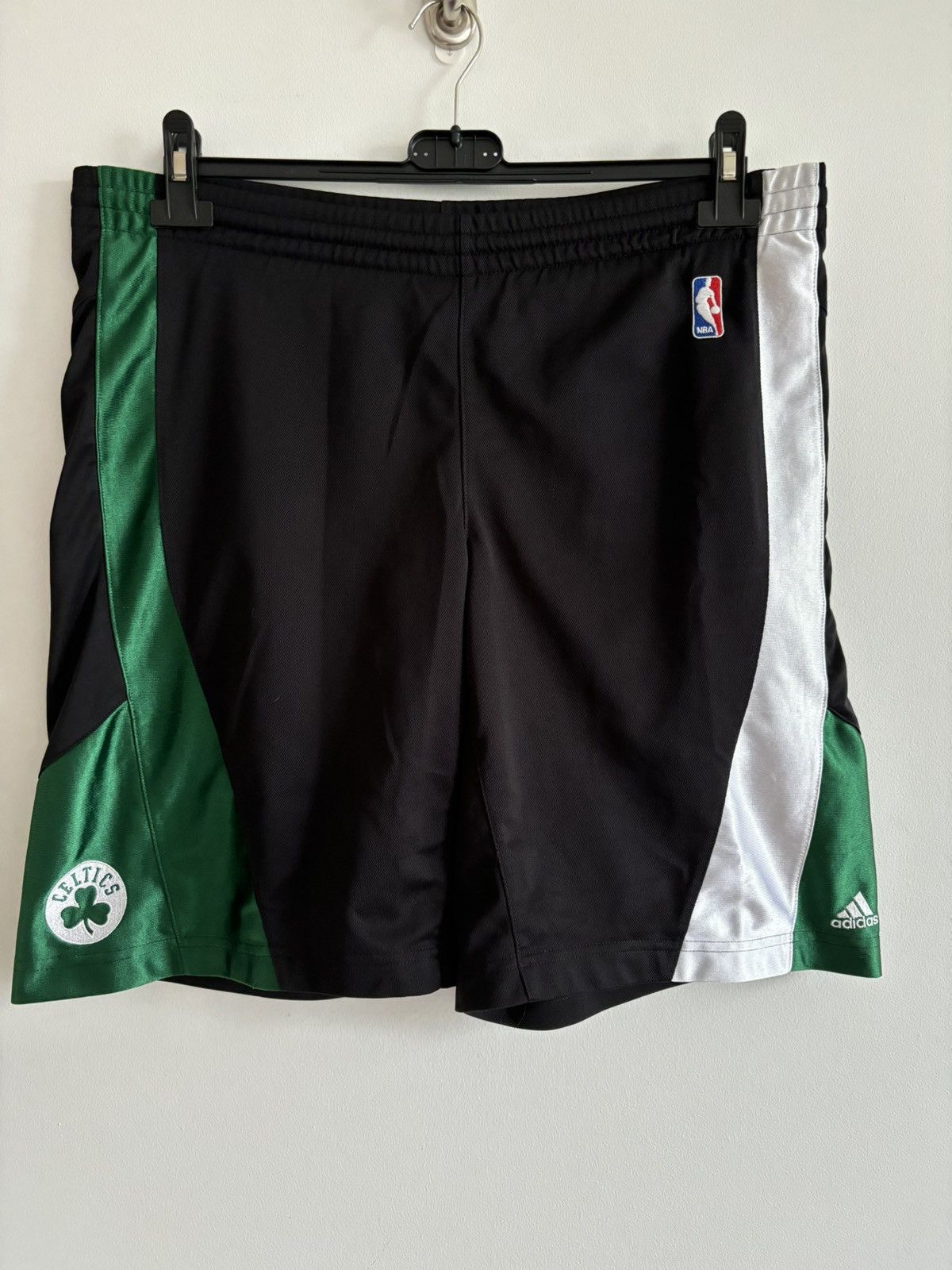 Adidas × NBA × Vintage 2007 Boston Celtics Shorts Size US 30 / EU 46 - 1 Thumbnail