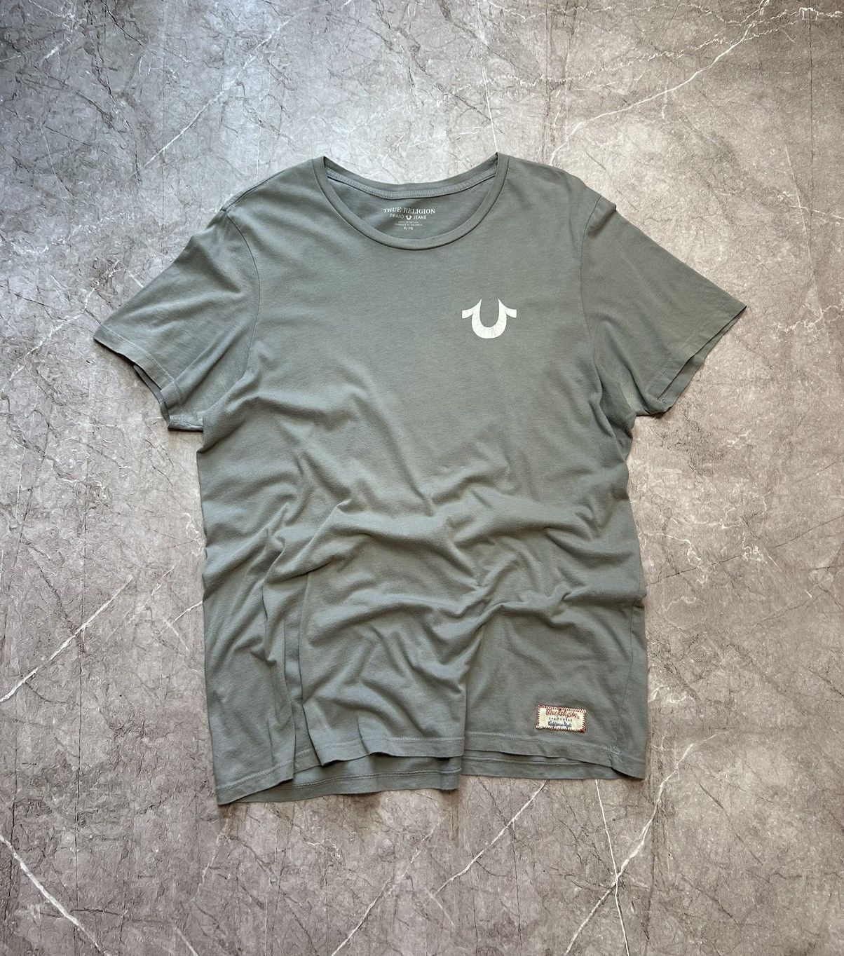 True Religion × Vintage Vintage True Religion T-Shirt small Logo Streetwear Y2k Size US L / EU 52-54 / 3 - 3 Thumbnail