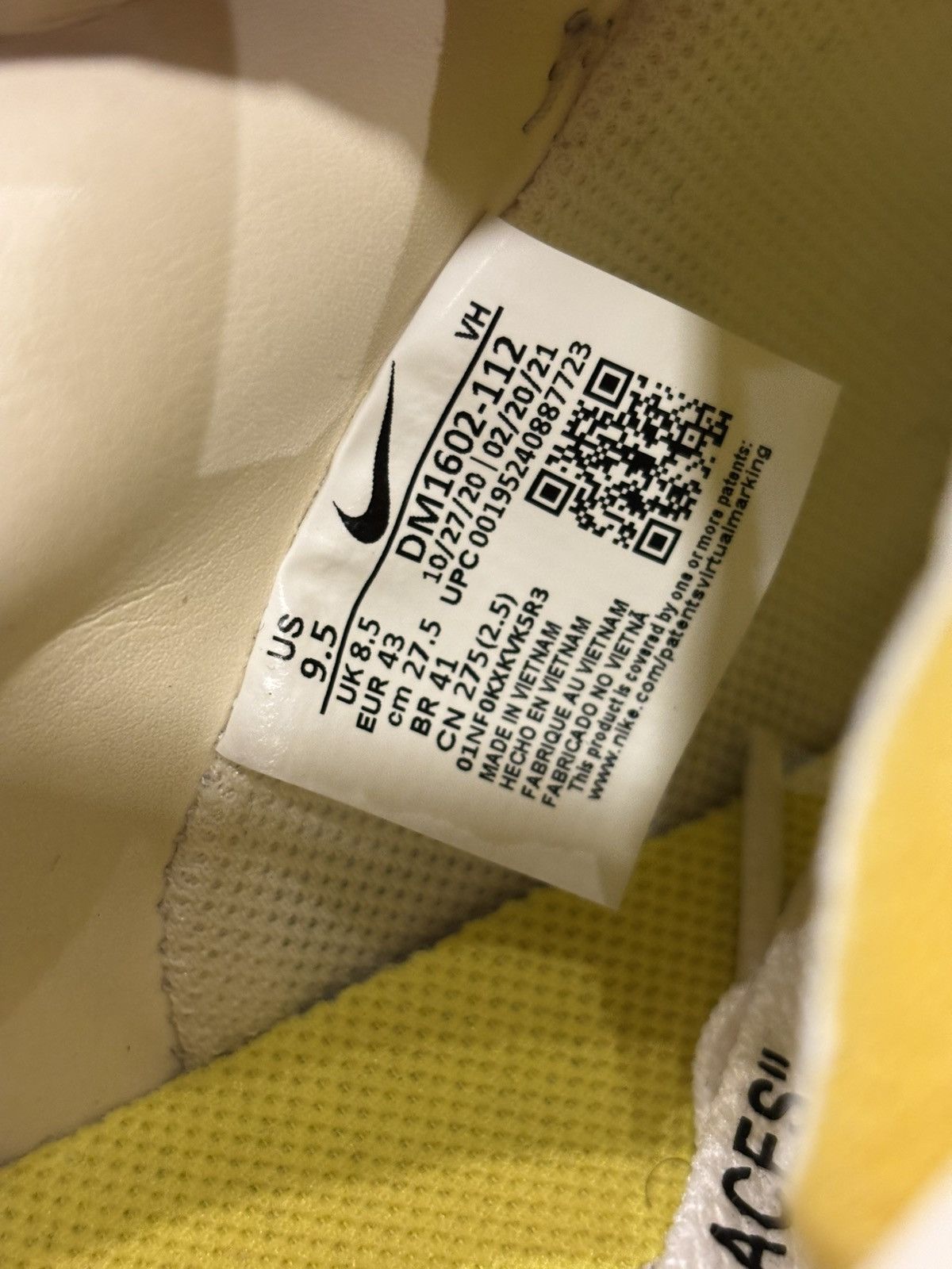 Nike × Off-White Off-White X Nike Dunk Low ‘Lot 10’ Size US 9.5 / EU 42-43 - 6 Thumbnail