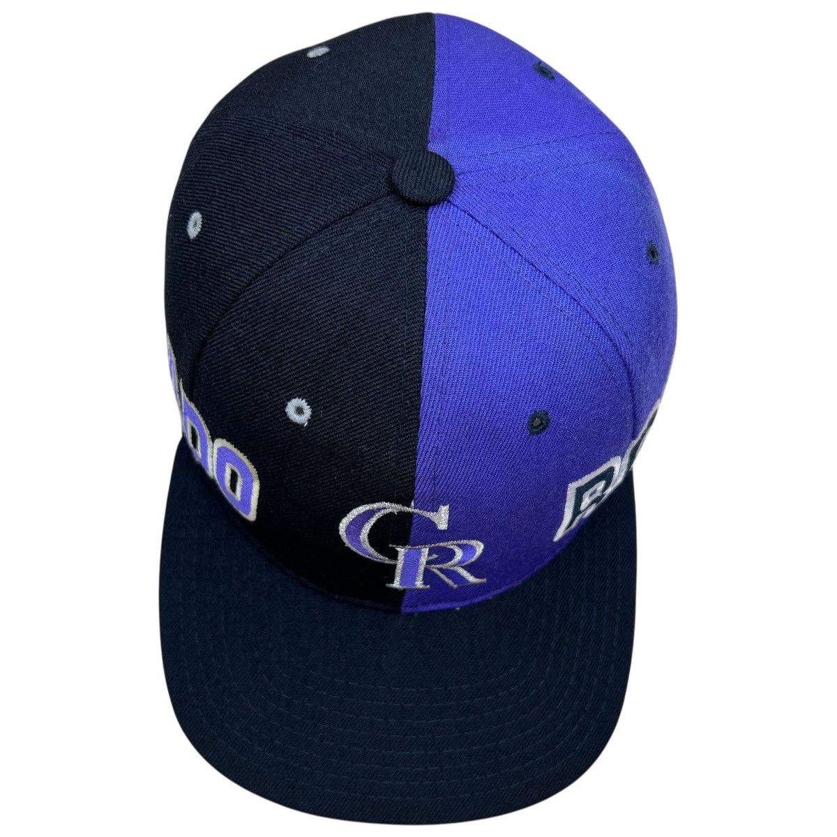 American Needle Vtg 1990s MLB Colorado Rockies Spell Out American Needle Hat Size ONE SIZE - 7 Thumbnail
