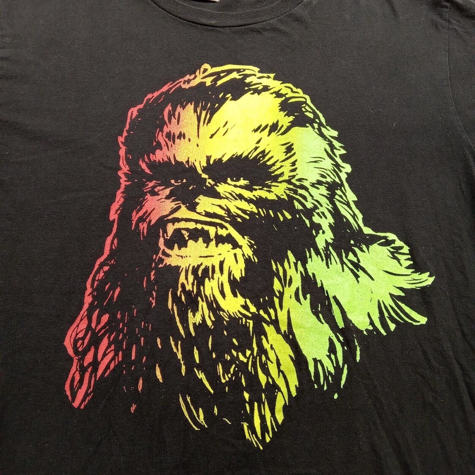 Star Wars Vintage 90's Star Wars Chewbacca T-Shirt L Men's LucasFilms Size US L / EU 52-54 / 3 - 2 Thumbnail