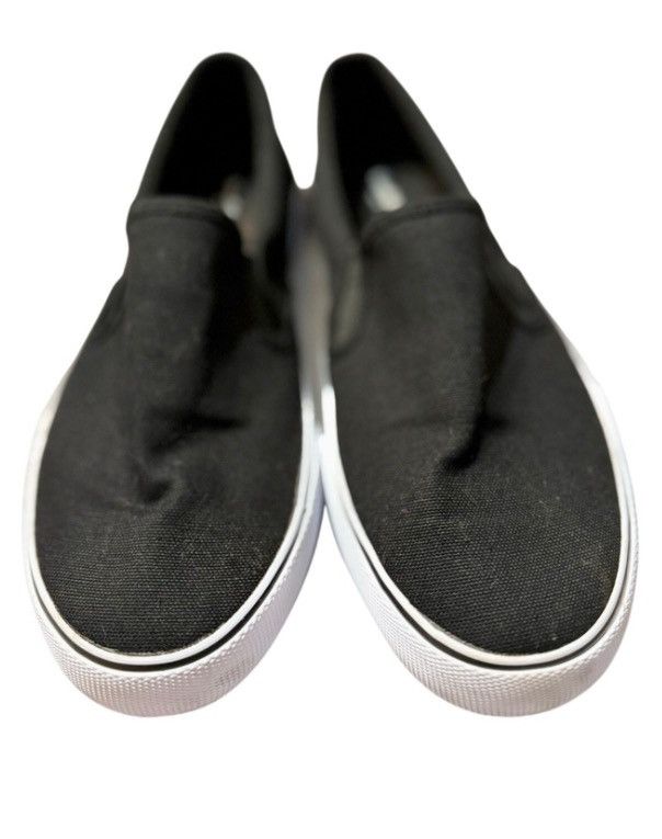 Other Goodfellow & Co Men’s Black Slip-On Canvas Shoes – Size 10.5 Size US 10.5 / EU 43-44 - 1 Thumbnail