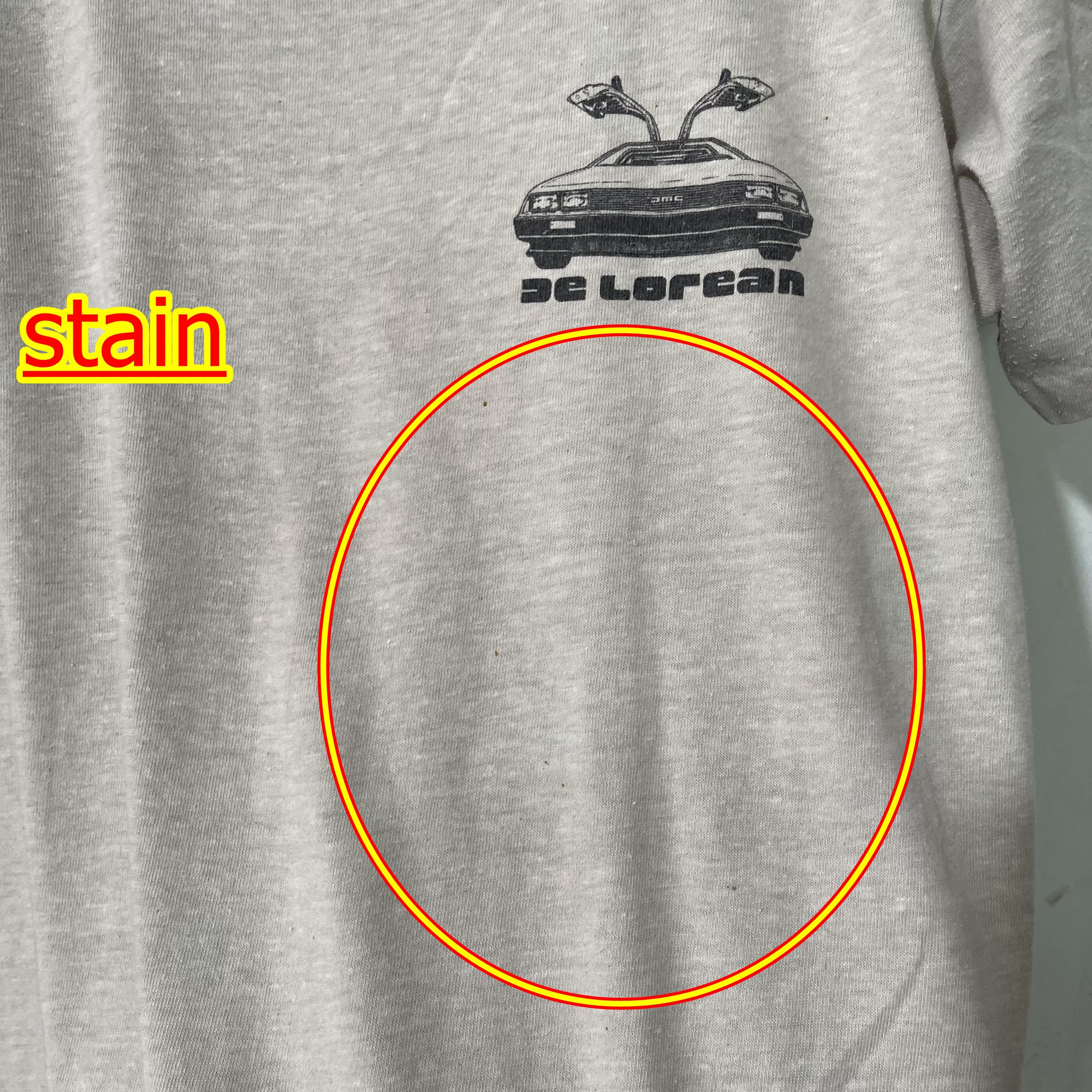 Vintage Vintage 80s DMC DeLorean Shirt Size US XS / EU 42 / 0 - 6 Thumbnail