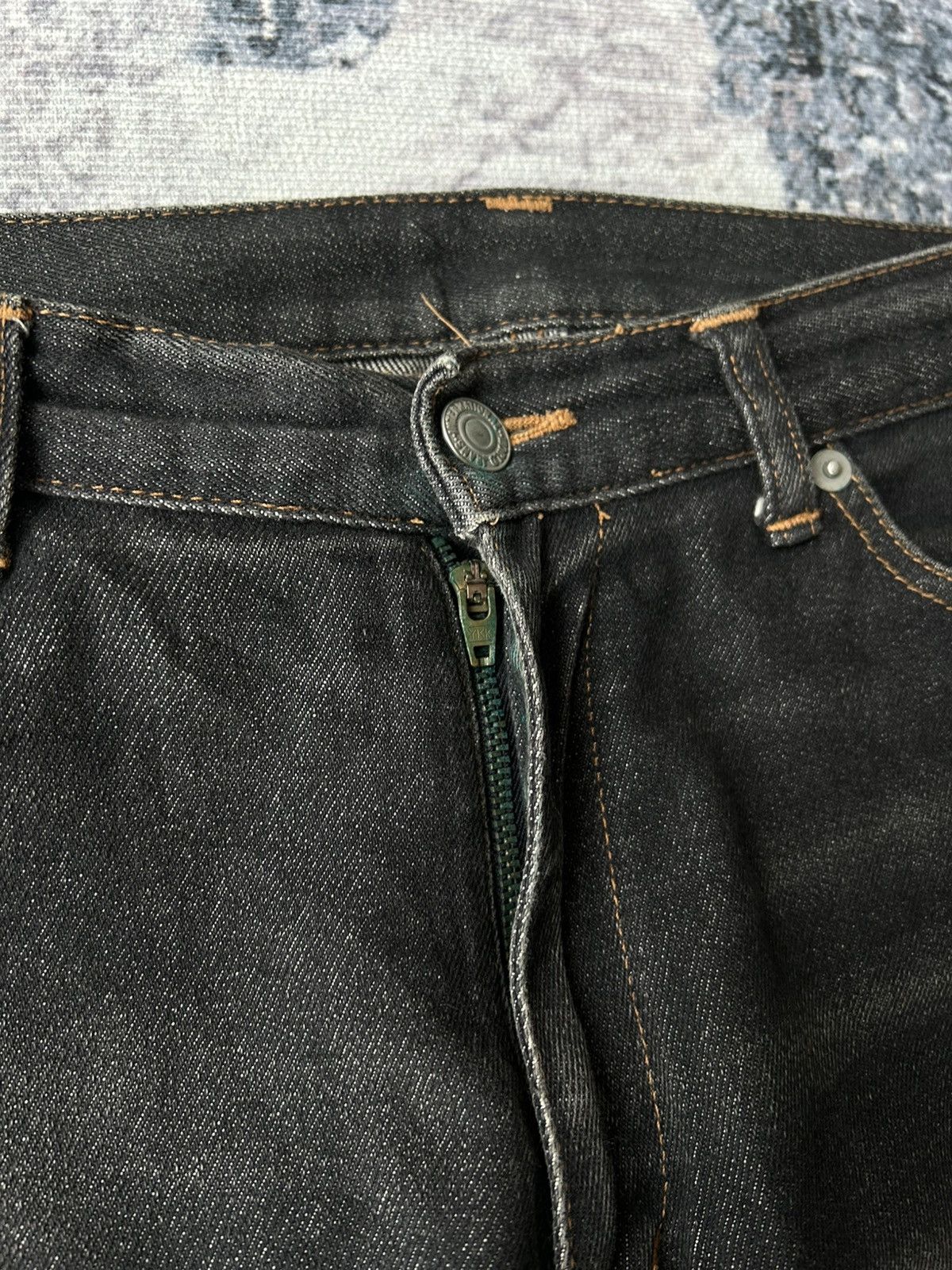 If Six Was Nine Flared Tornado Mart Styles Black Denim Size US 28 / EU 44 - 11 Thumbnail