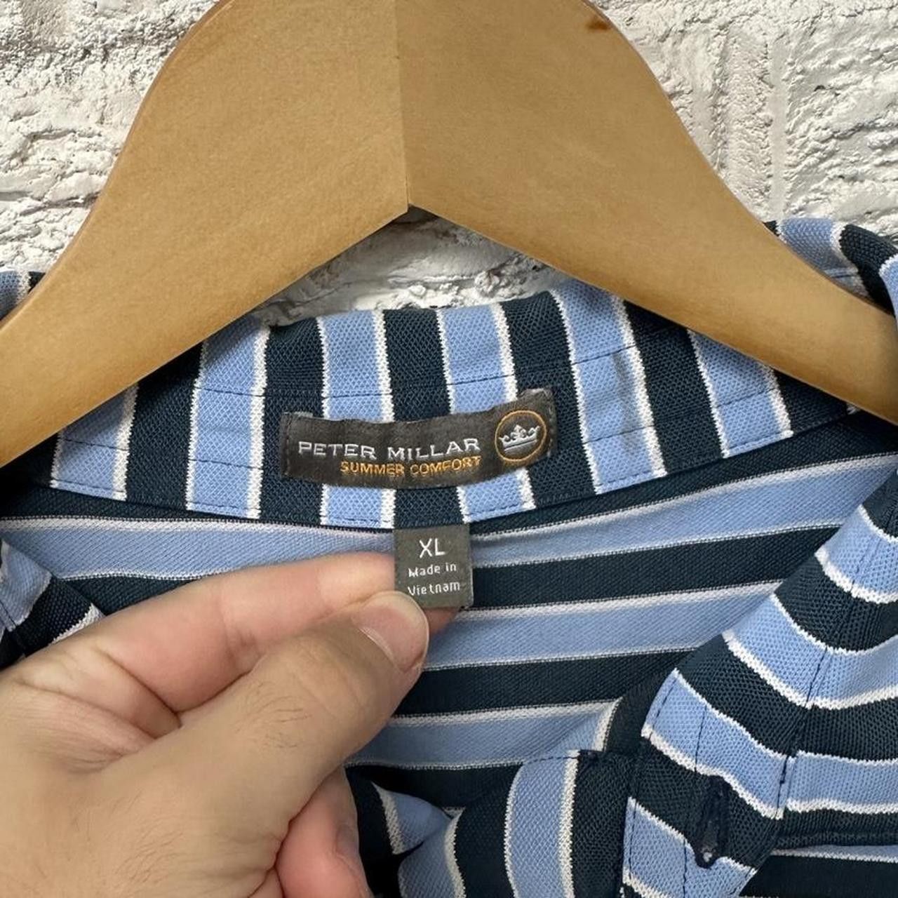 Peter Millar Peter Millar Summer Comfort Dri Fit Golf Polo XL Size US XL / EU 56 / 4 - 4 Thumbnail