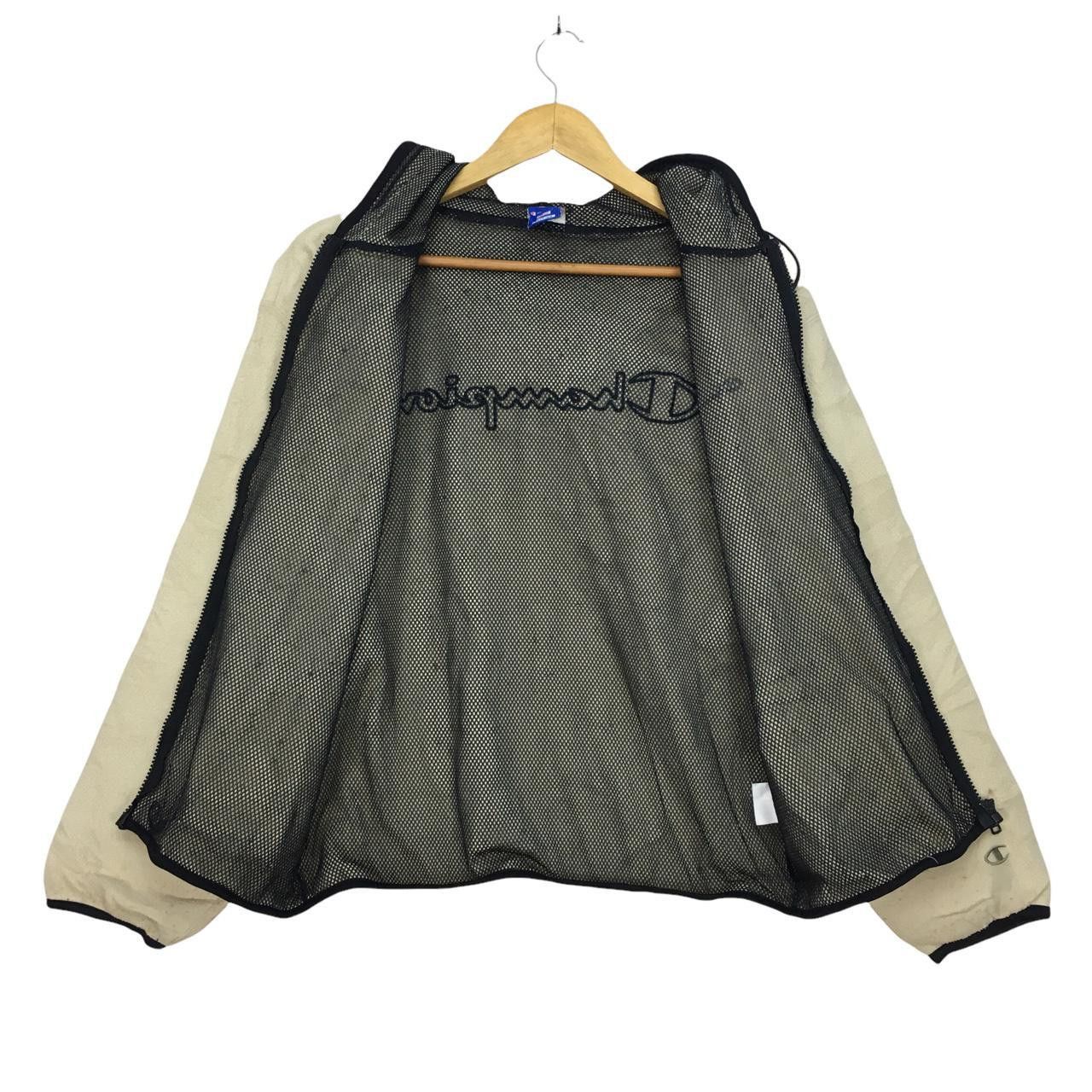 Champion Vtg CHAMPION Zip Up Fleece Hoodie Jacket Sweater Size US M / EU 48-50 / 2 - 2 Thumbnail