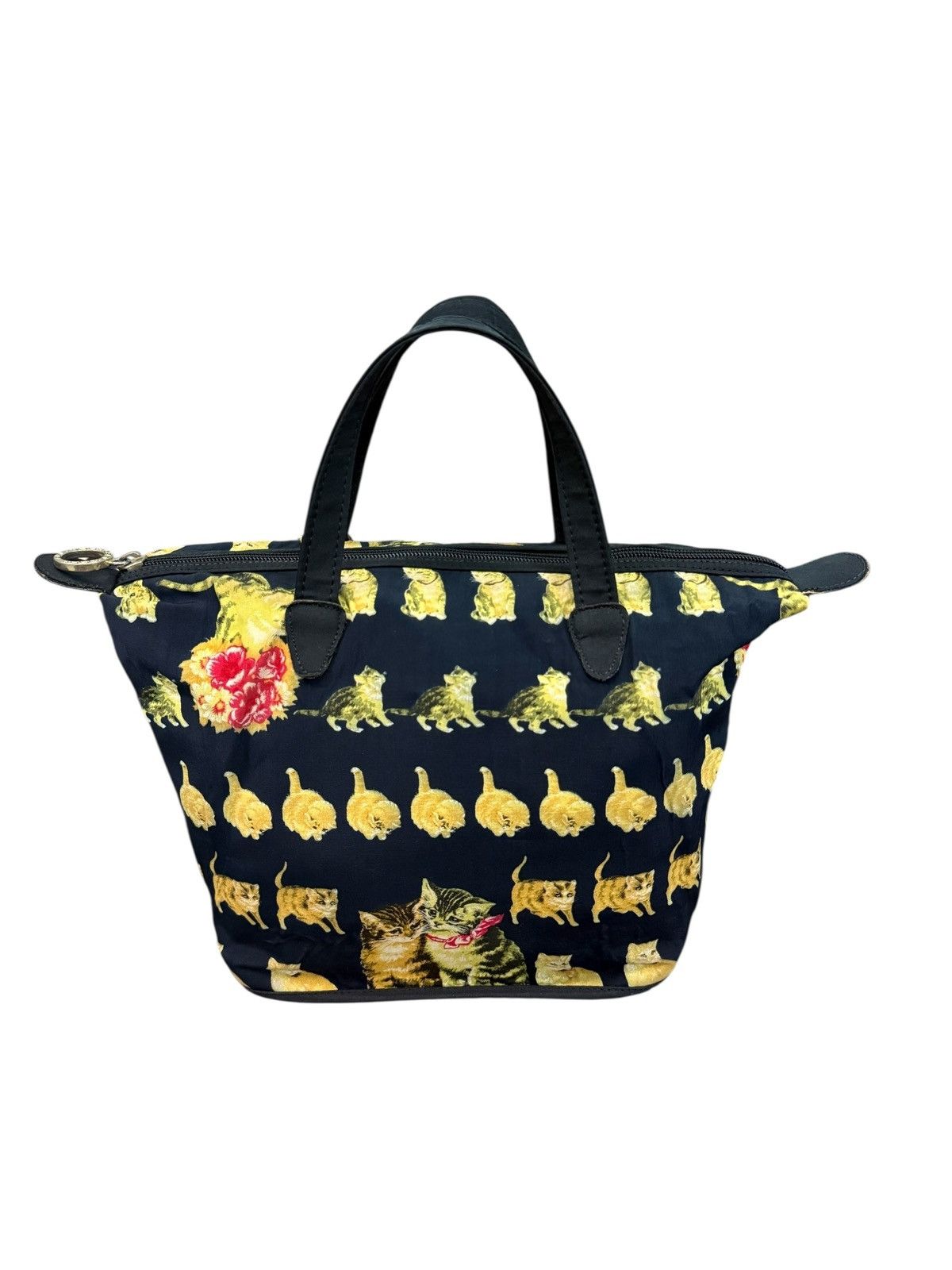 Versace Jeans Couture RARE VINTAGE VERSACE 90s REALIZZATO ALL ABOUT CATS HANDBAG Size ONE SIZE - 20 Thumbnail