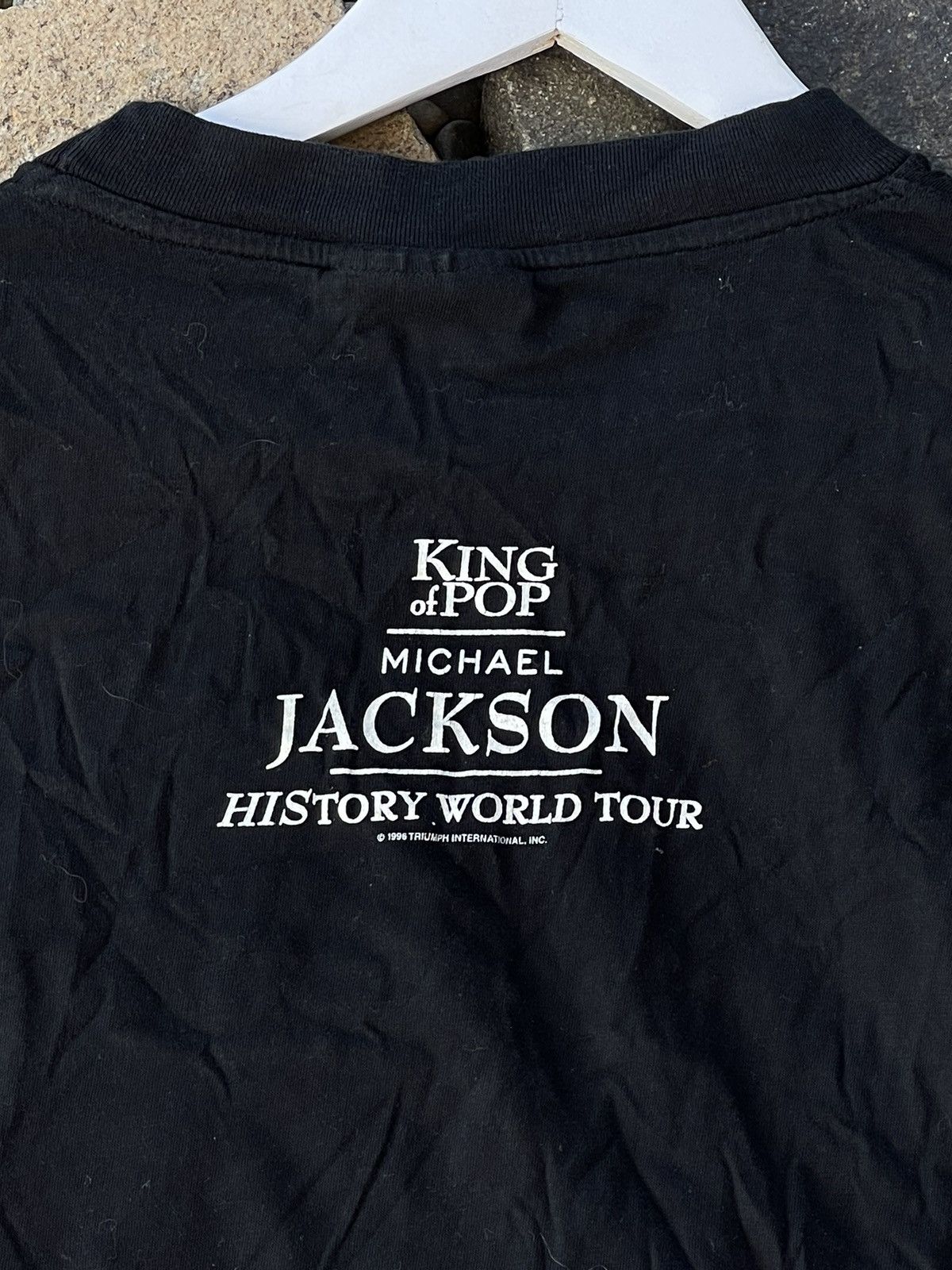 1996 Michael Jackson History world tour triumph vintage tee