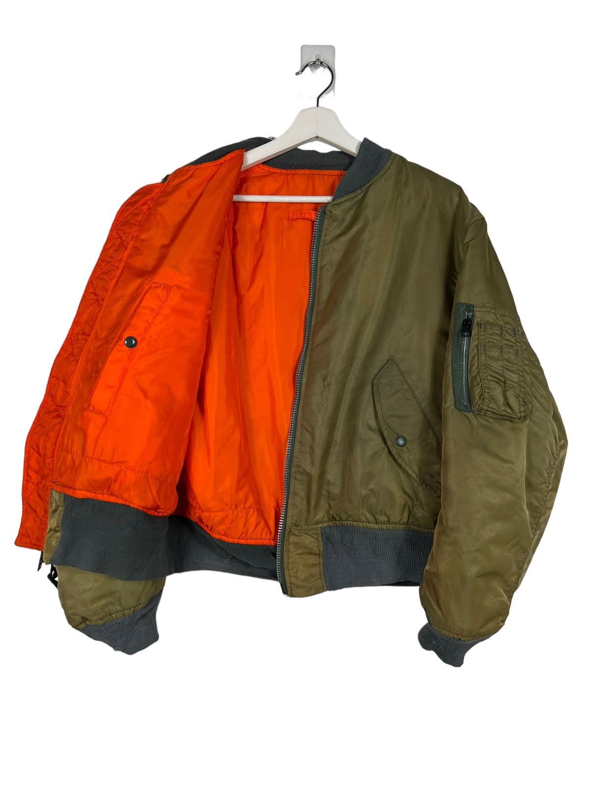 Alpha Industries 🔥 RIOT ANARCHY AFFA ALPHA MA-1 BOMBER JACKET Size US L / EU 52-54 / 3 - 9 Thumbnail