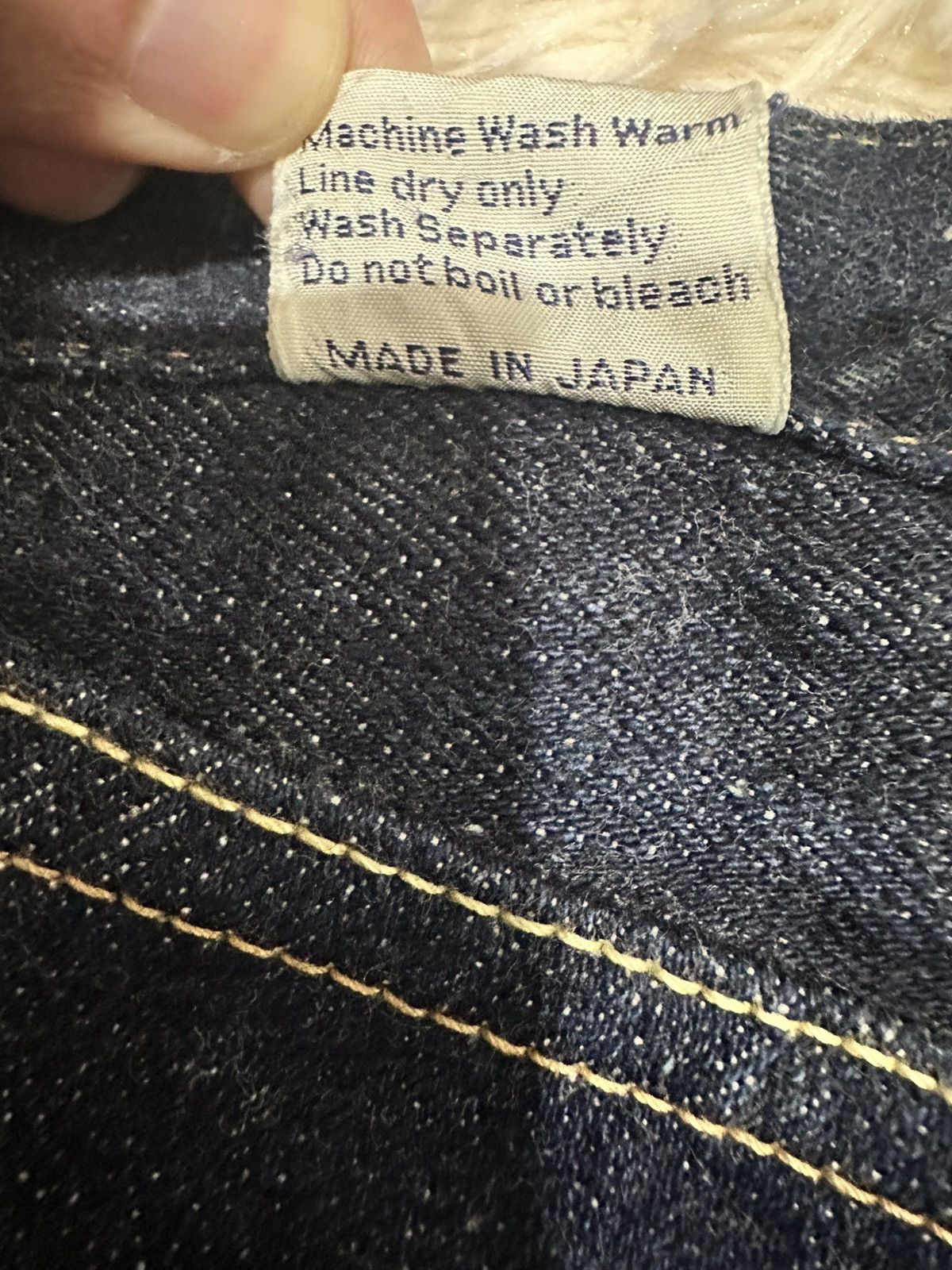 Warehouse & Co. Vintage Warehouse & Co Selvedge Buckle Back Size US 30 / EU 46 - 3 Thumbnail