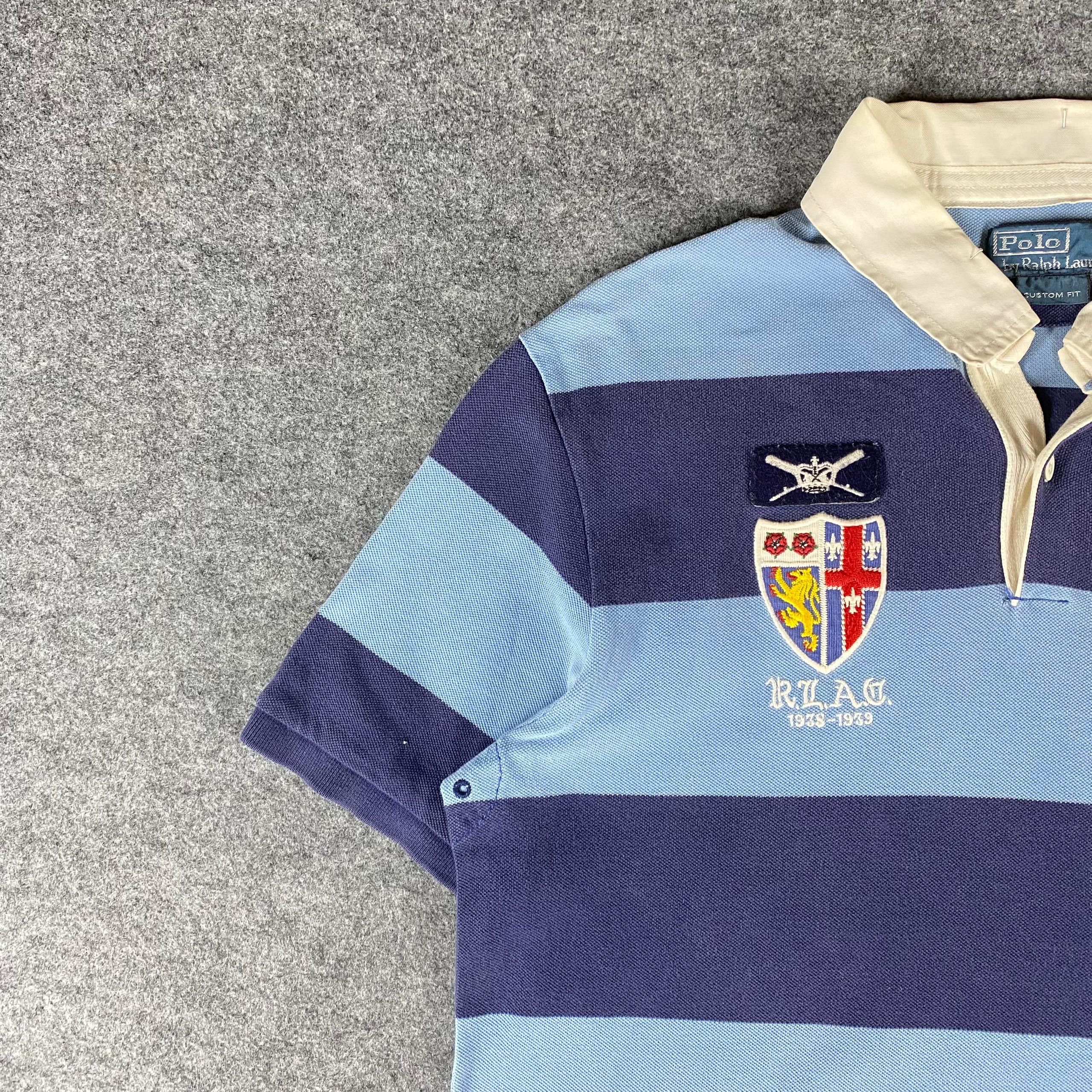 Polo Ralph Lauren Vintage 90s Polo Ralph Lauren Stripe Shirt Size US L / EU 52-54 / 3 - 12 Thumbnail