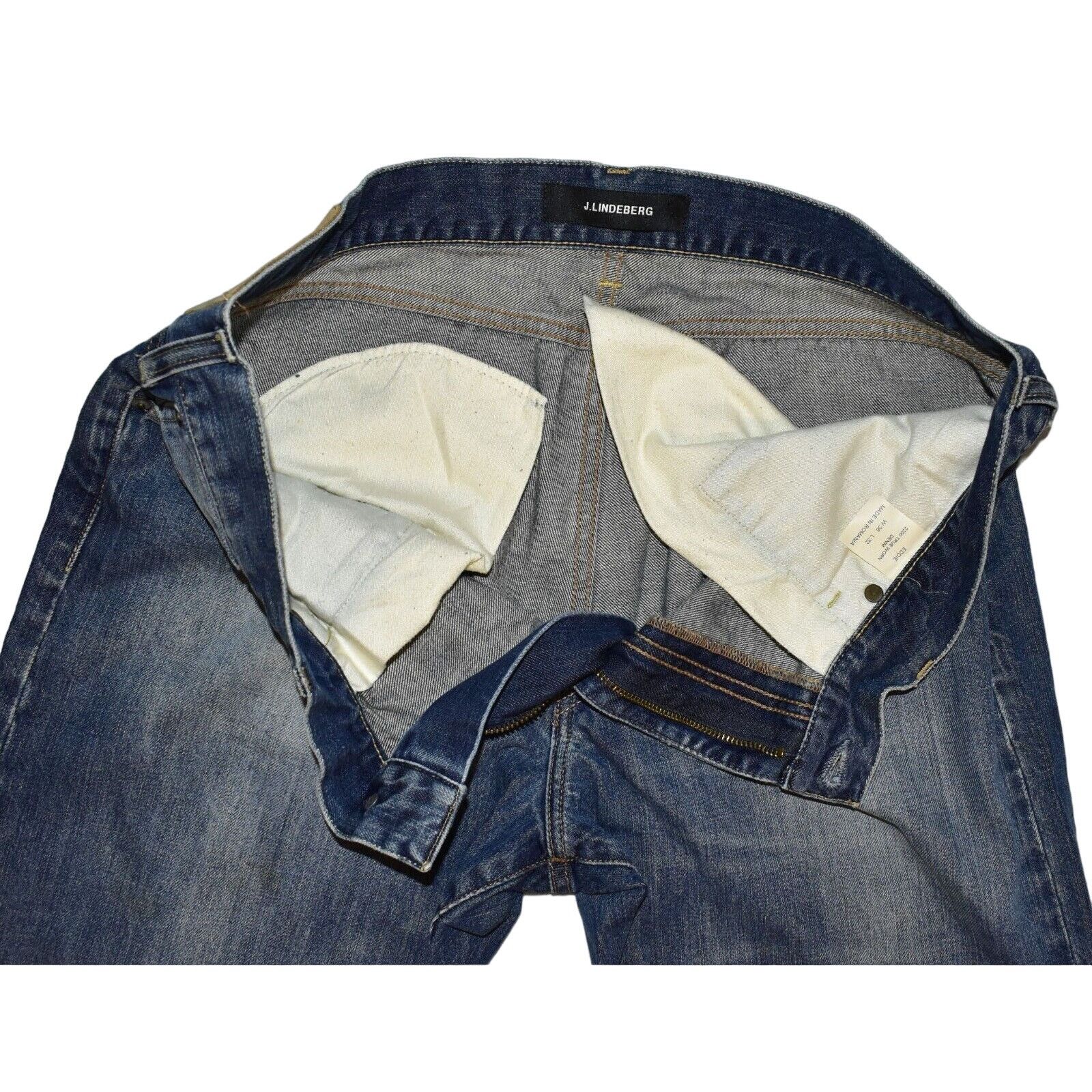 J.Lindeberg J LINDEBERG Eddie 2200 True Worn Denim Jeans Size 36 x 31 Size US 36 / EU 52 - 6 Thumbnail