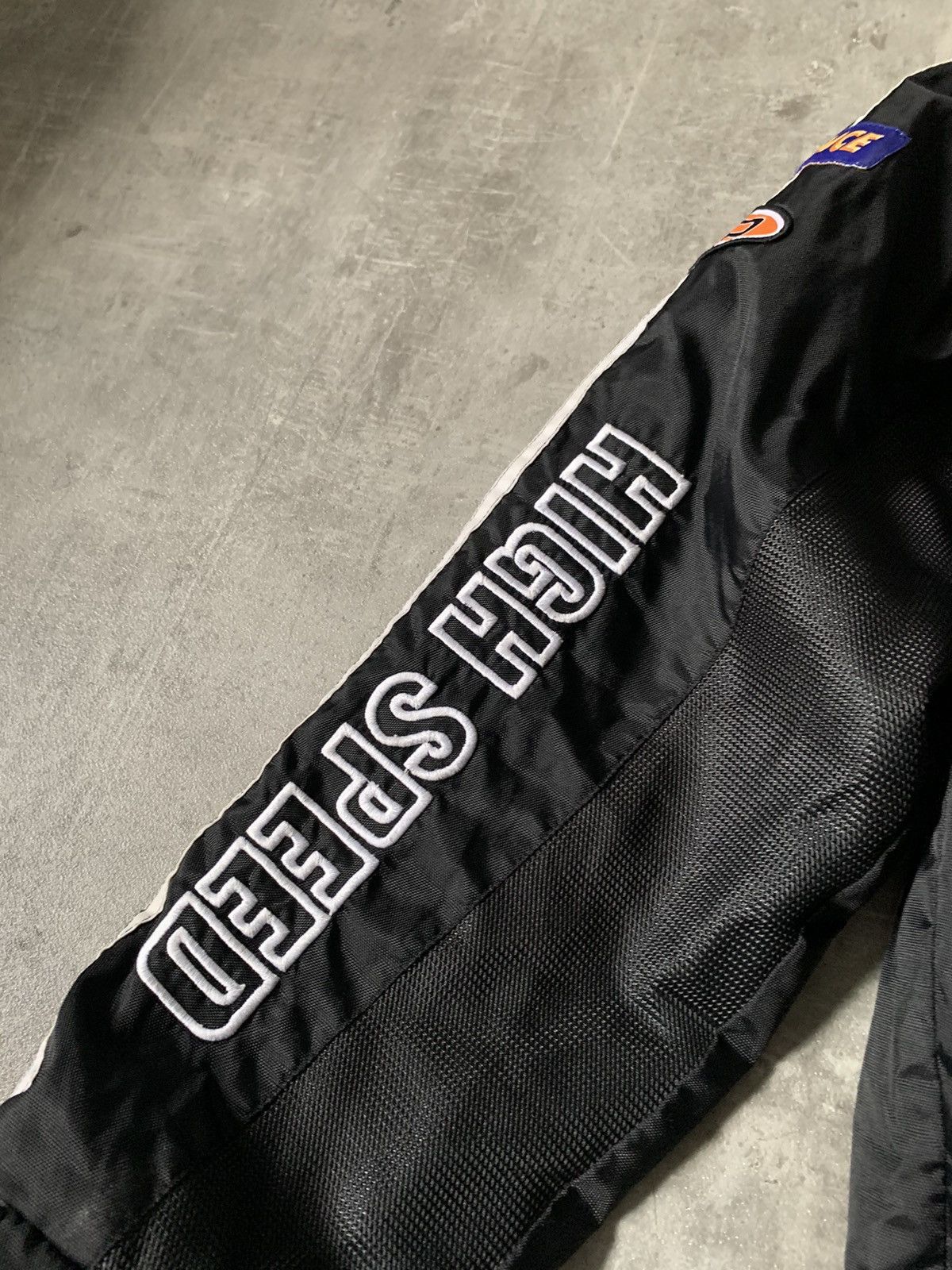 Vintage Vintage Racing jacket high speed black rare Size US L / EU 52-54 / 3 - 3 Thumbnail