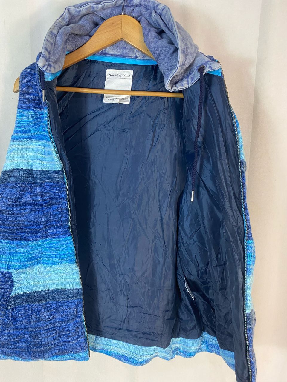 Japanese Brand Growth by grail multicolor sleeveless hoodie jacket Size US M / EU 48-50 / 2 - 7 Thumbnail