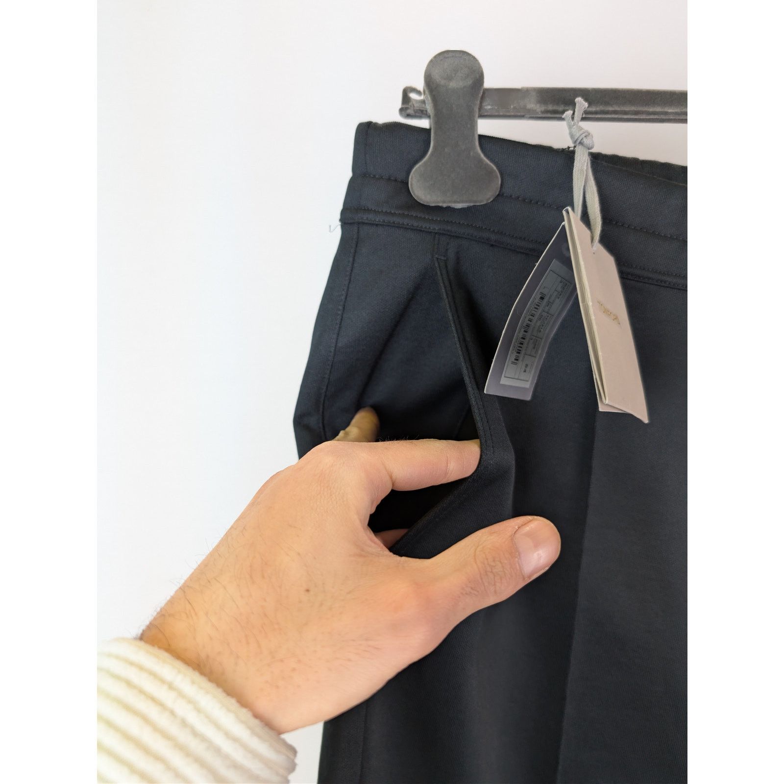 Tom Ford o1rshd1 Cut Sewn Technical Track Trousers Sweatpants Black Size US 38 / EU 54 - 6 Thumbnail