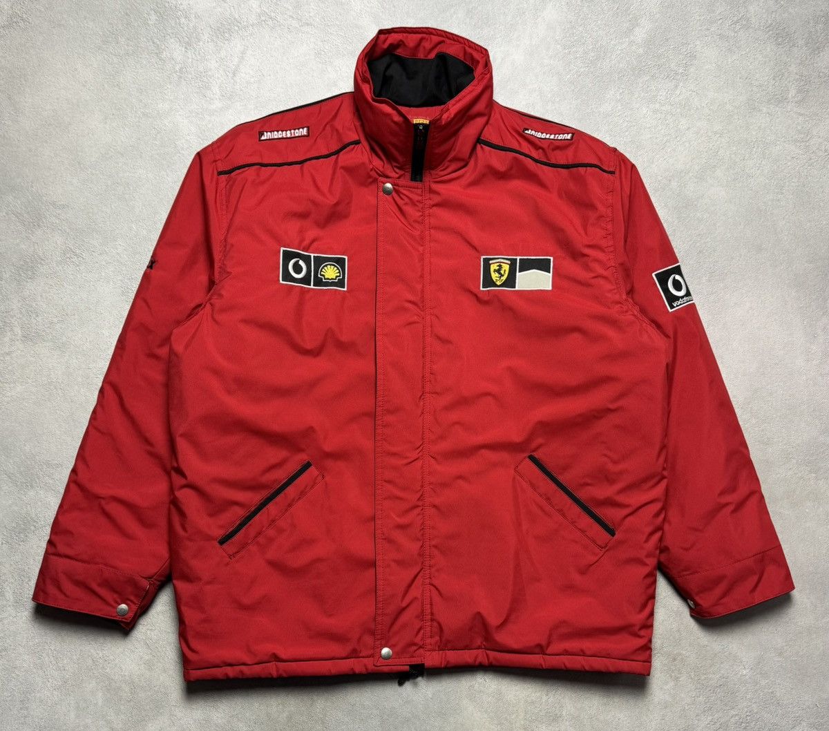 Other Ferrari Vodafone Racing Jacket Embroidered Logo Size US L / EU 52-54 / 3 - 1 Thumbnail