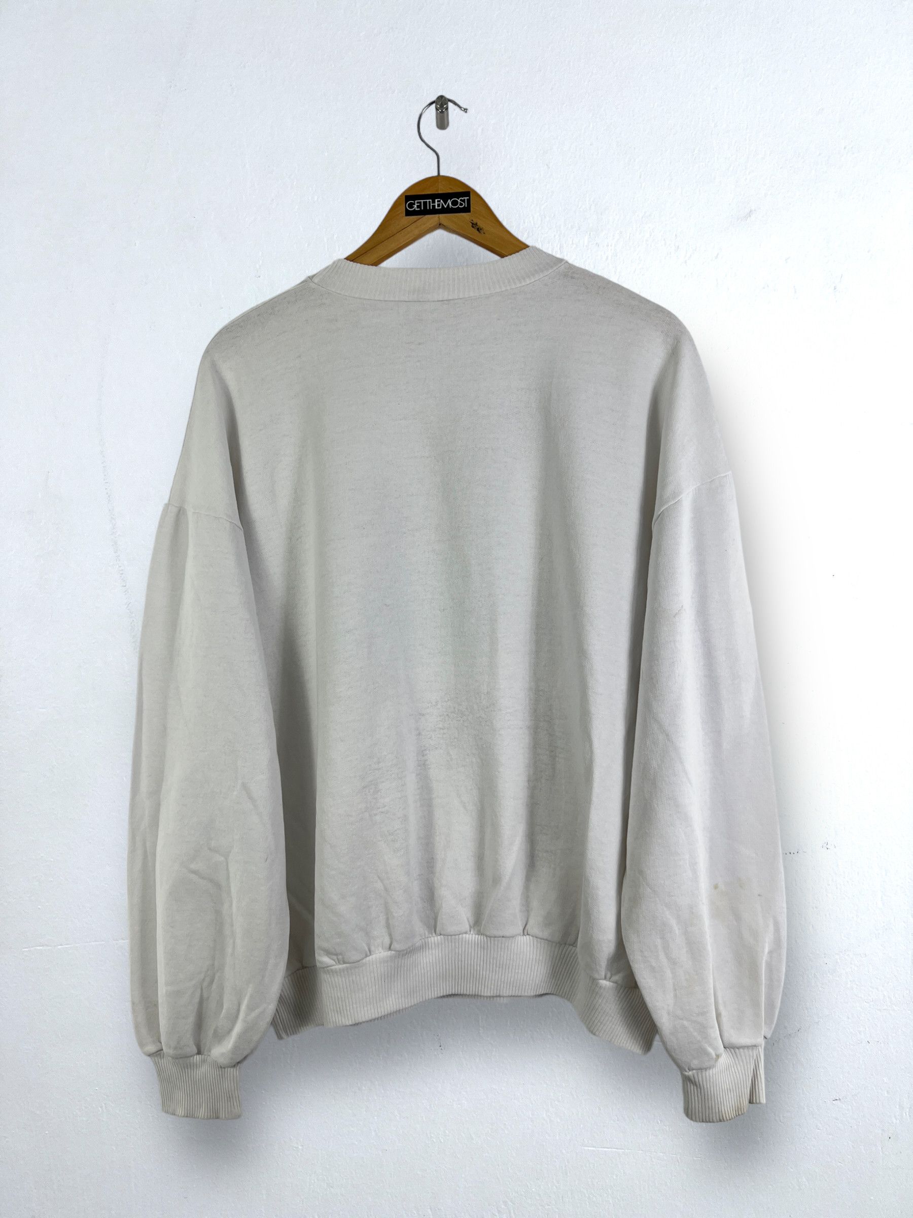 Vintage No.4546 Vintage 90s Nature Sauvage Art Sweatshirt (L) Size US L / EU 52-54 / 3 - 8 Thumbnail