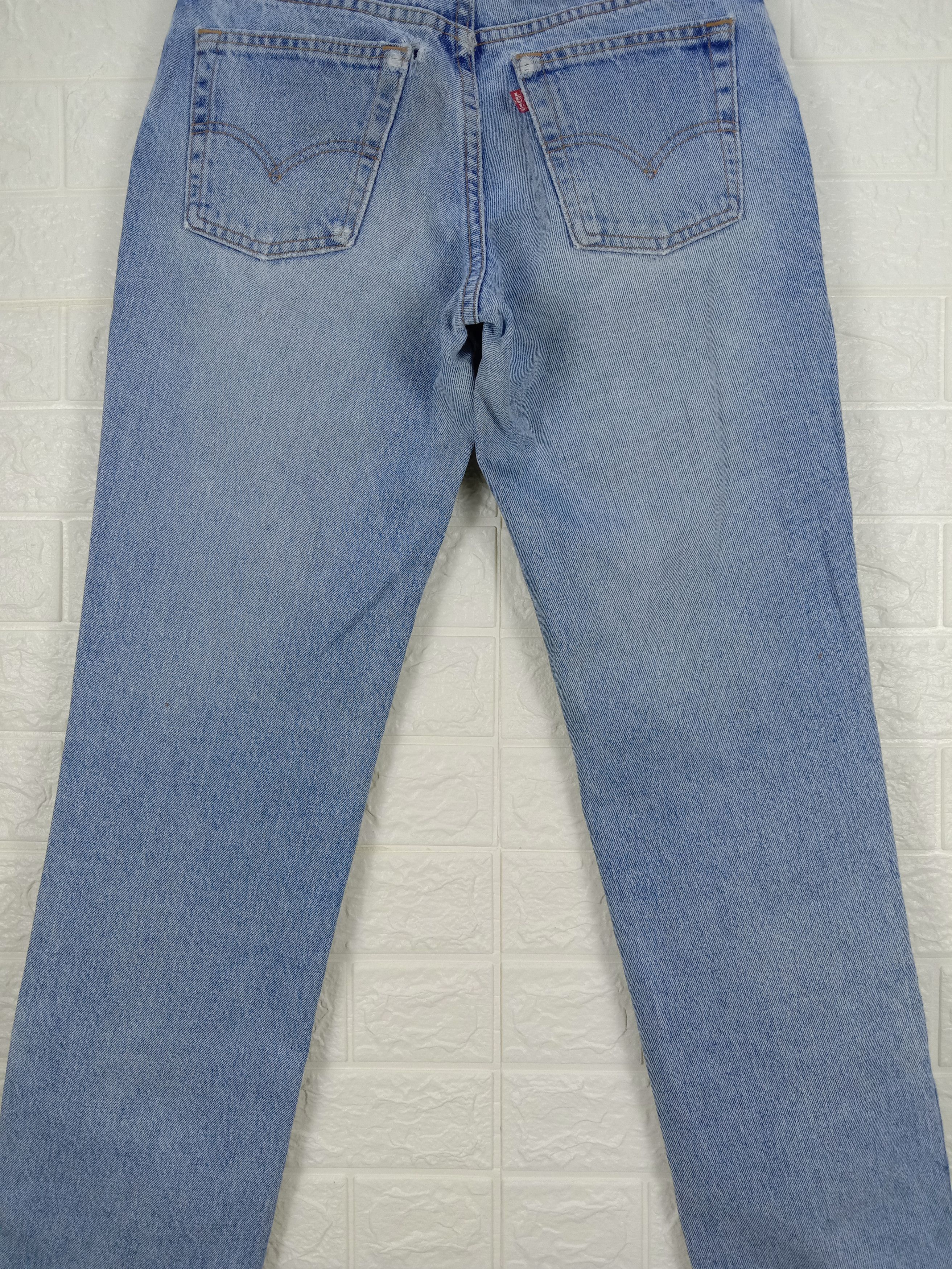 Levi's Vintage 90s Levi's 539 Jeans Light Wash Hip Hugger Denim Size 27" / US 4 / IT 40 - 7 Thumbnail