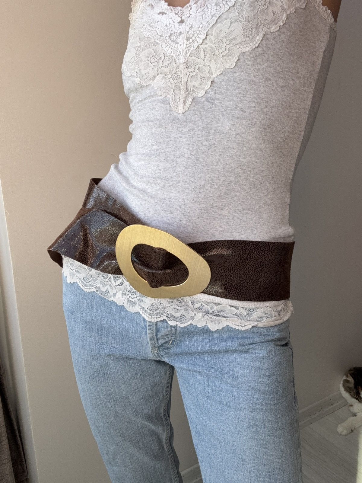 Vintage Italian belt Size ONE SIZE - 1 Thumbnail