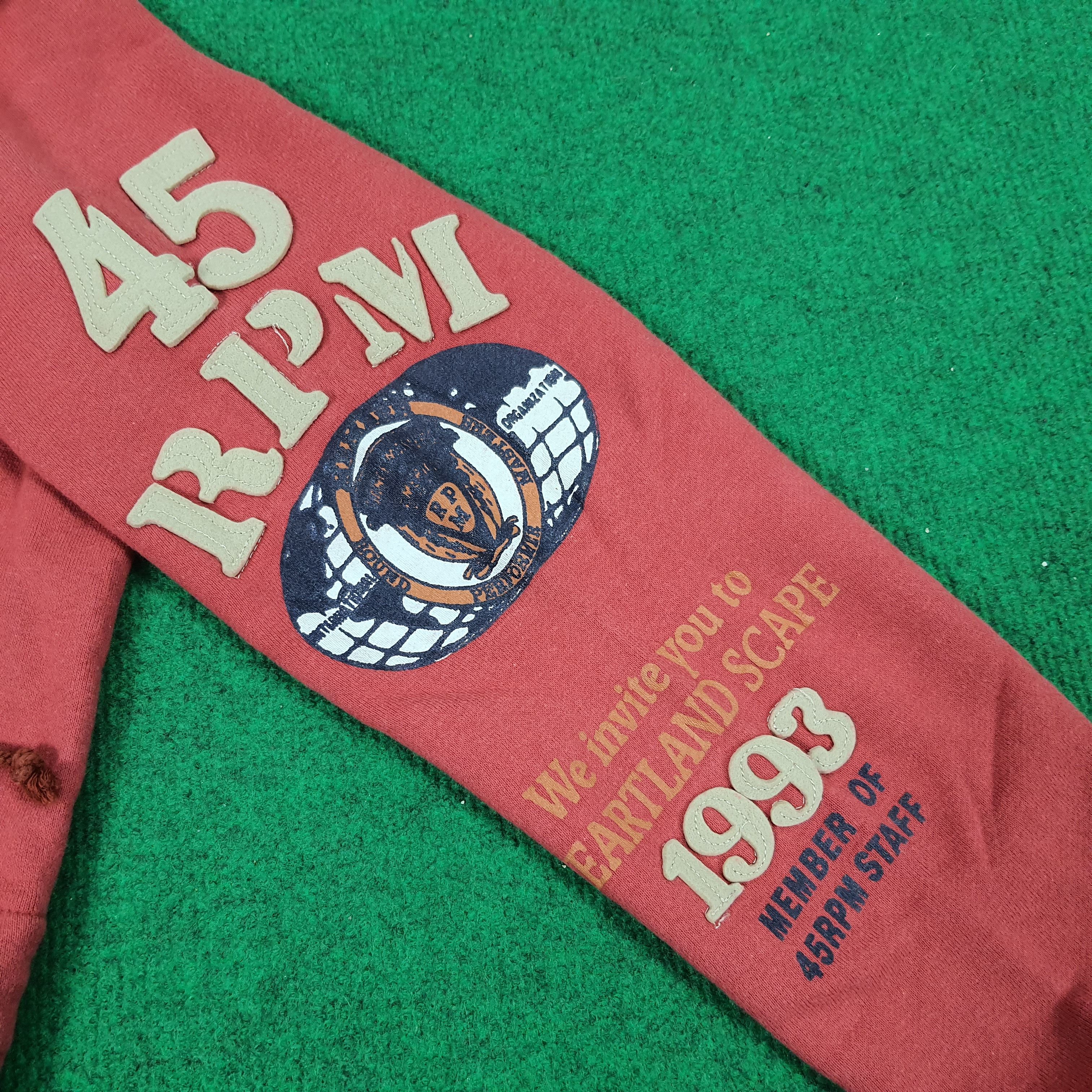 45rpm × Japanese Brand Vintage 45rpm Studio Special Issued Zipper Hoodies Size US M / EU 48-50 / 2 - 4 Thumbnail