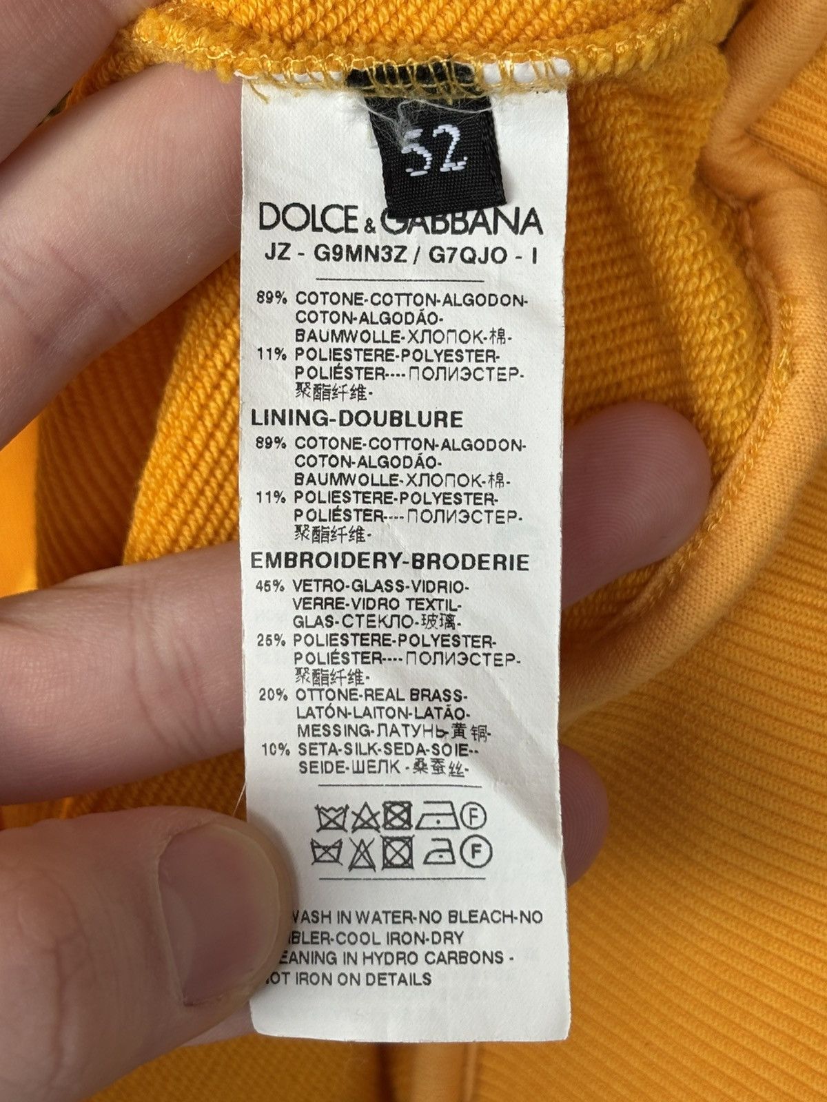 Dolce & Gabbana Dolce Gabbana Embroidery Crown Hoodie Size US L / EU 52-54 / 3 - 8 Thumbnail