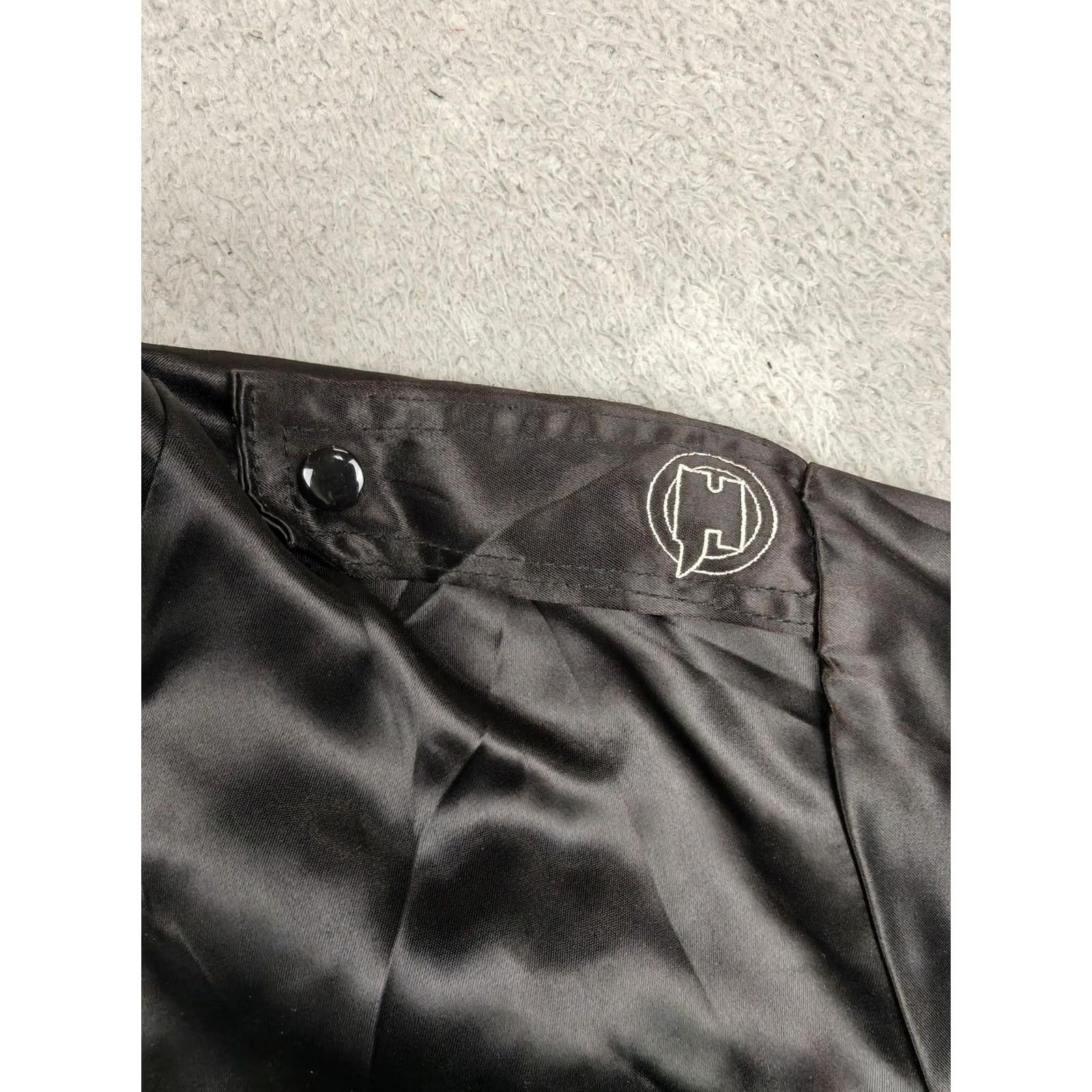 Vintage VINTAGE CAMCO Jacket Bomber Mens Large Black Satin Logo Anvil Cases Made USA Size US L / EU 52-54 / 3 - 3 Thumbnail